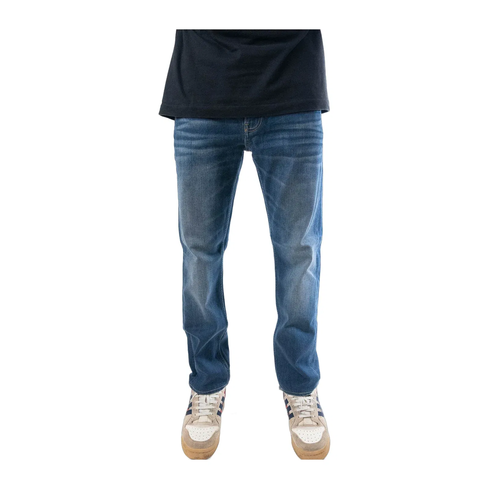 Calvin Klein Jeans Mid-Rise Denim Blue Slim Fit Jeans (30)