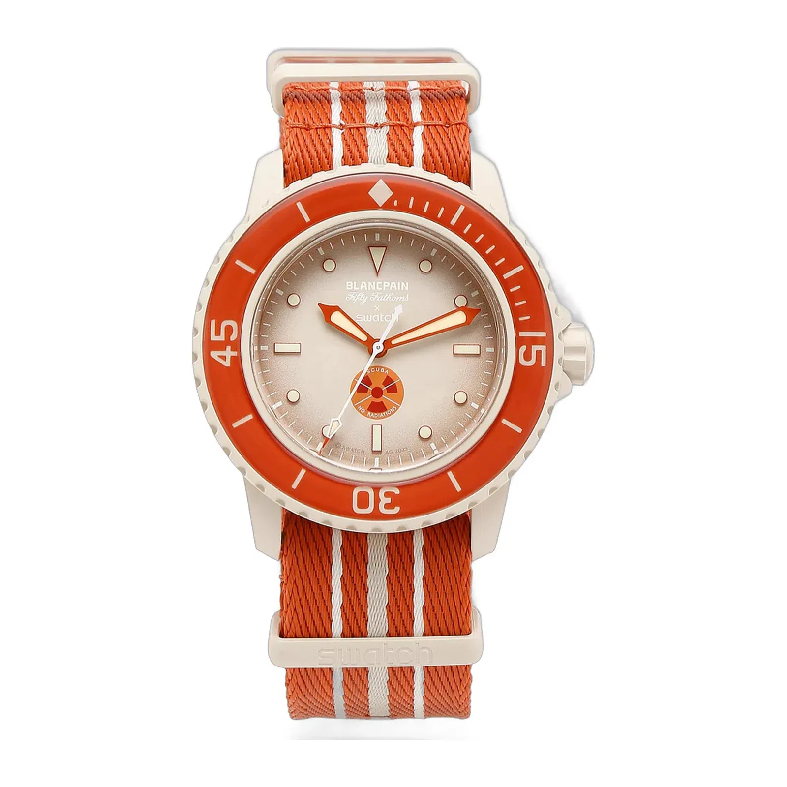 Swatch X Blancpain Bioceramic Scuba Fifty Fathoms Arctic Ocean