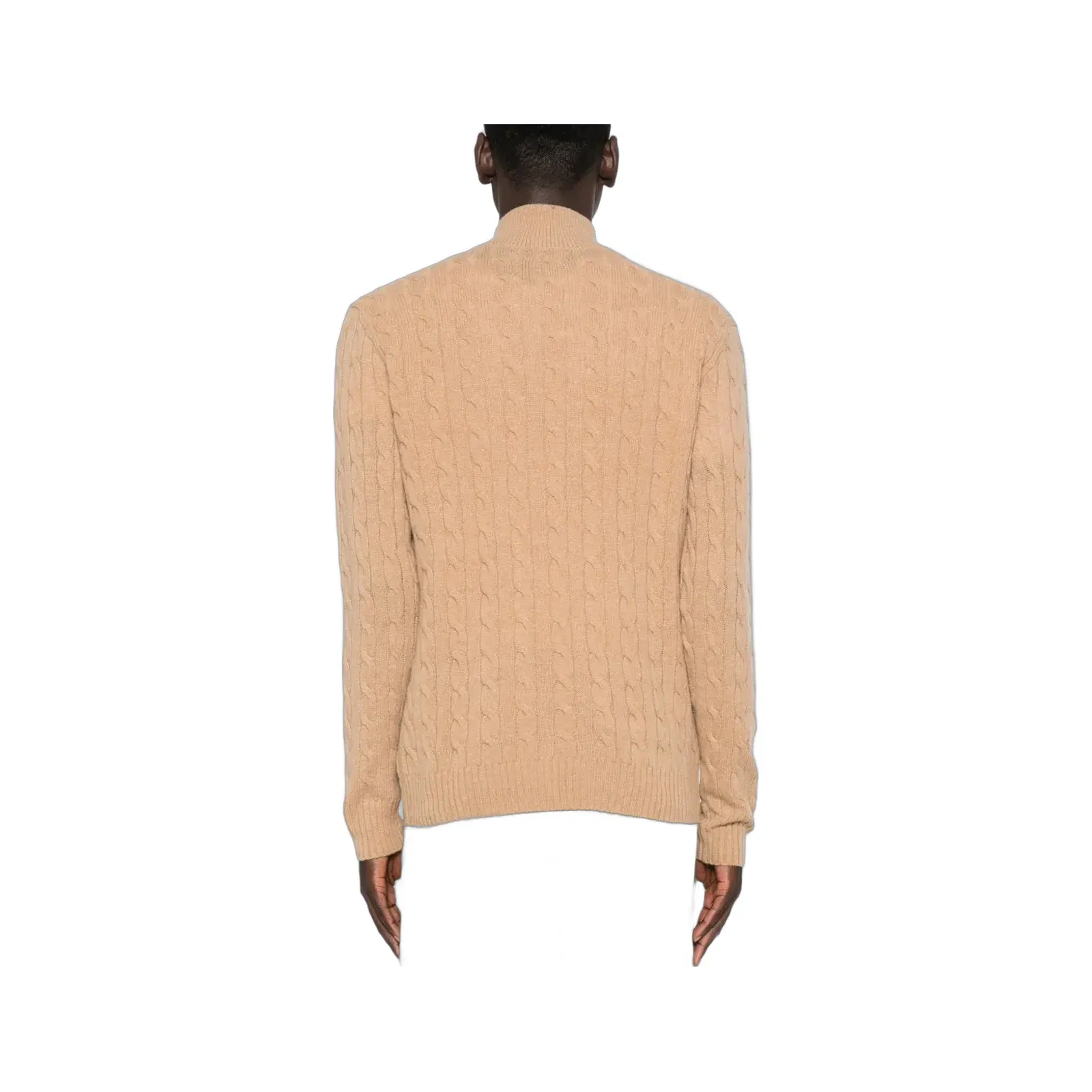 Polo Ralph Lauren Camel Cable Knit light brown Sweater