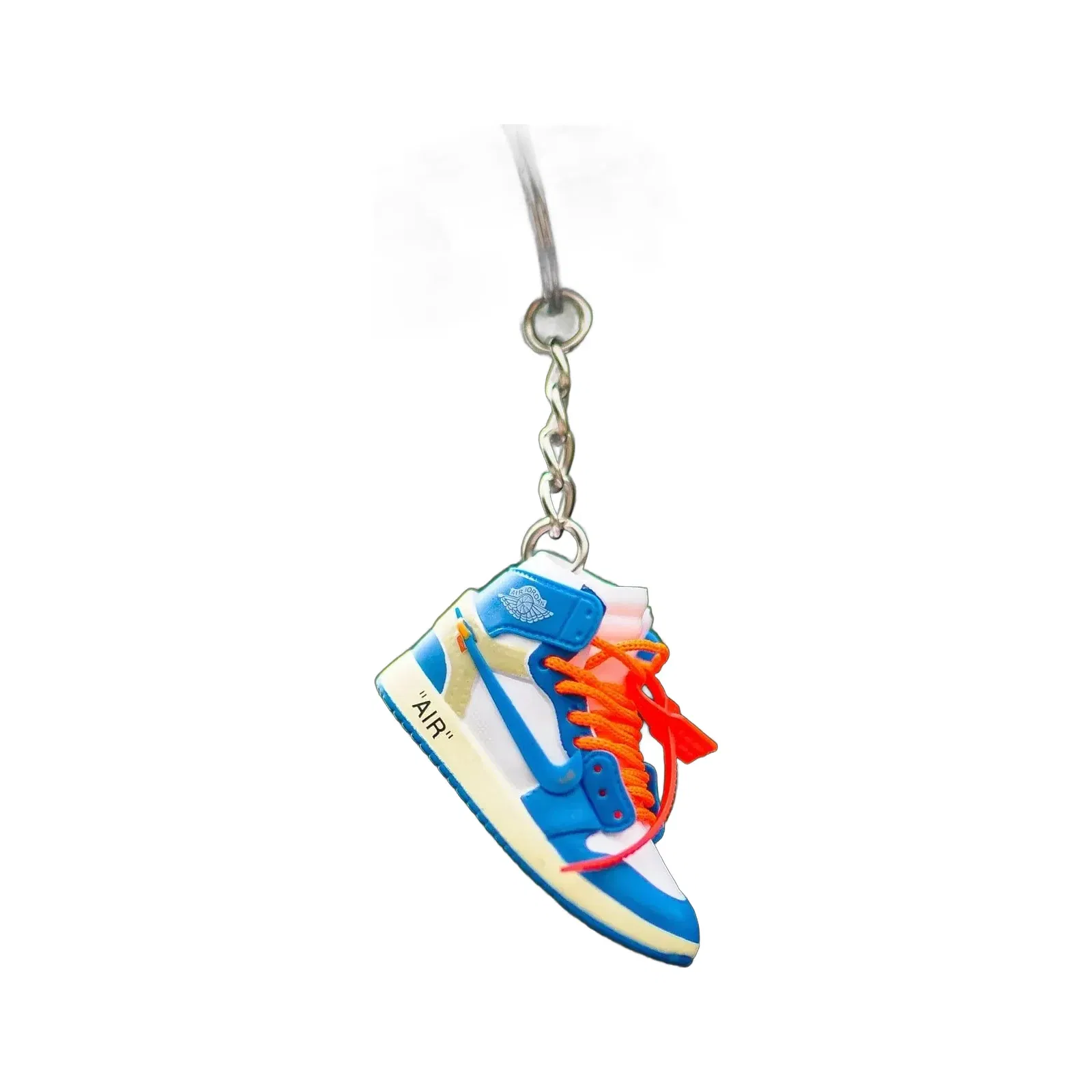 3D Sneaker Keychain OFFWhite UNC