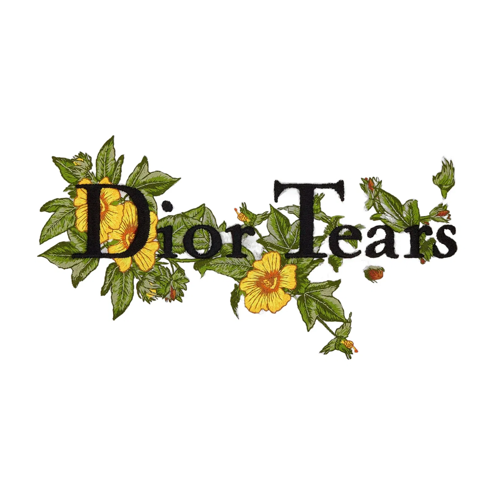 Dior x Denim Tears Relaxed-Fit Logo T-Shirt White