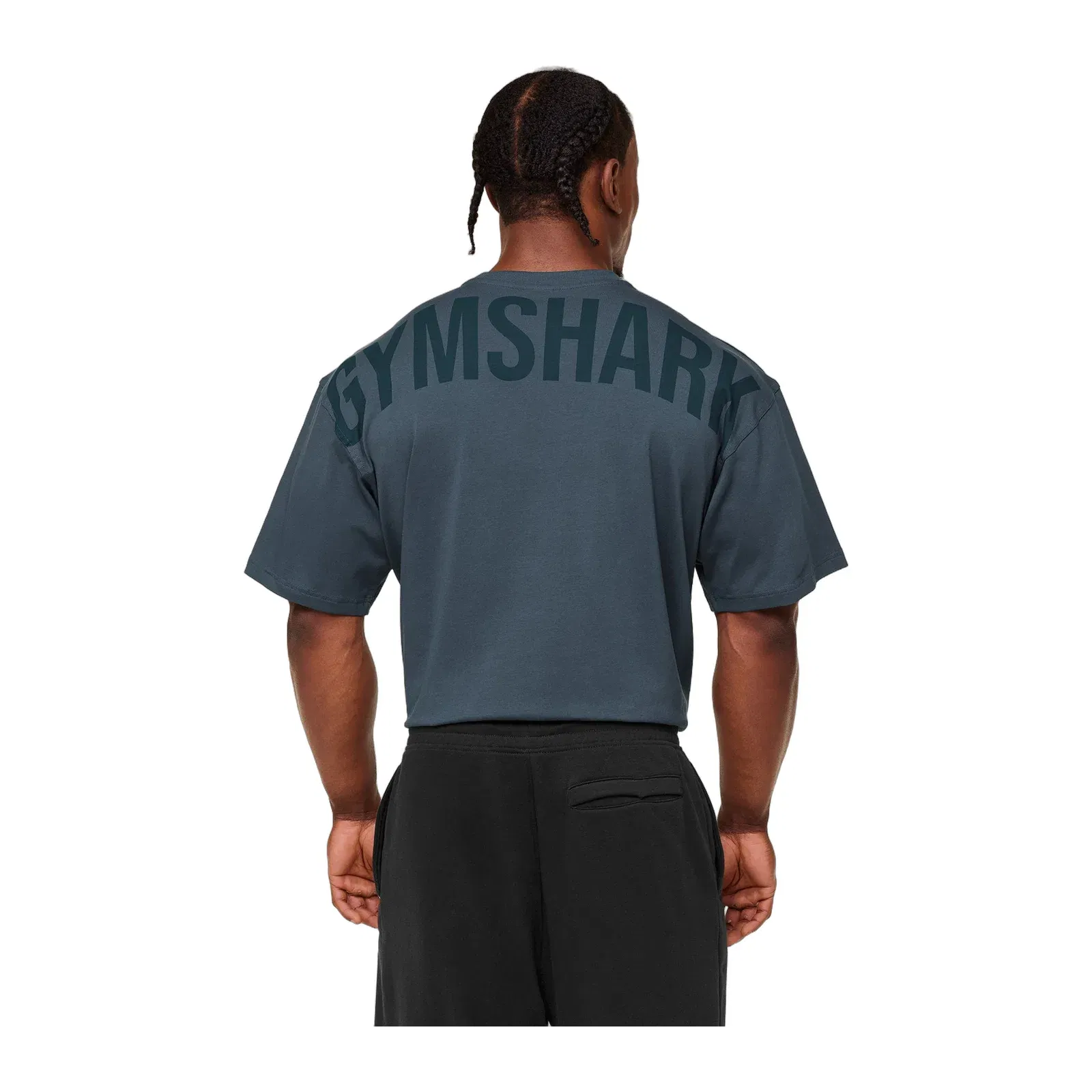 Gymshark Power T-Shirt - GS Stealth Blue