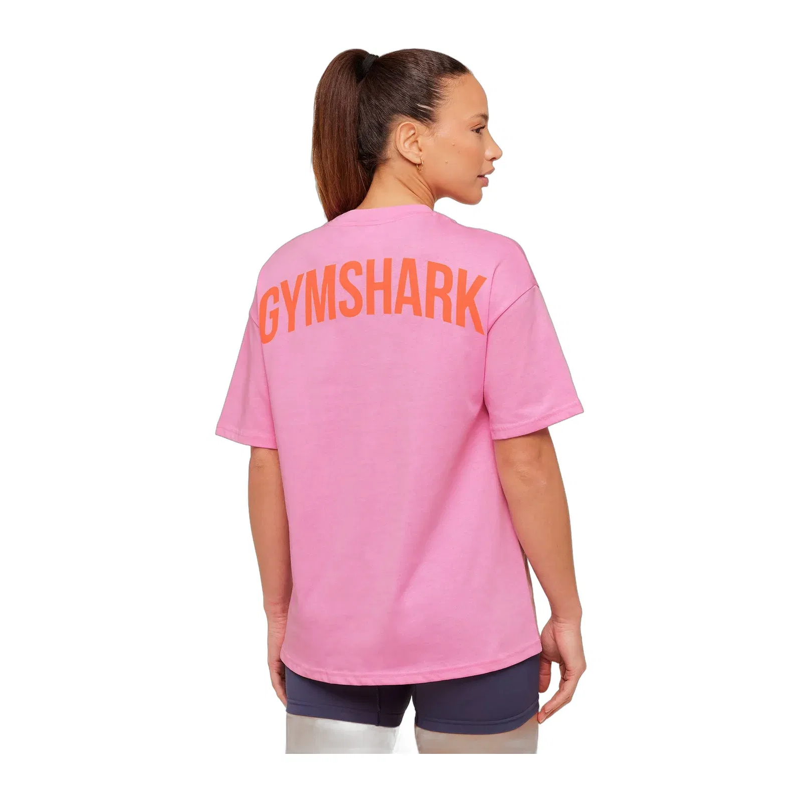 Gymshark Power Oversized T-Shirt - Focus Pink