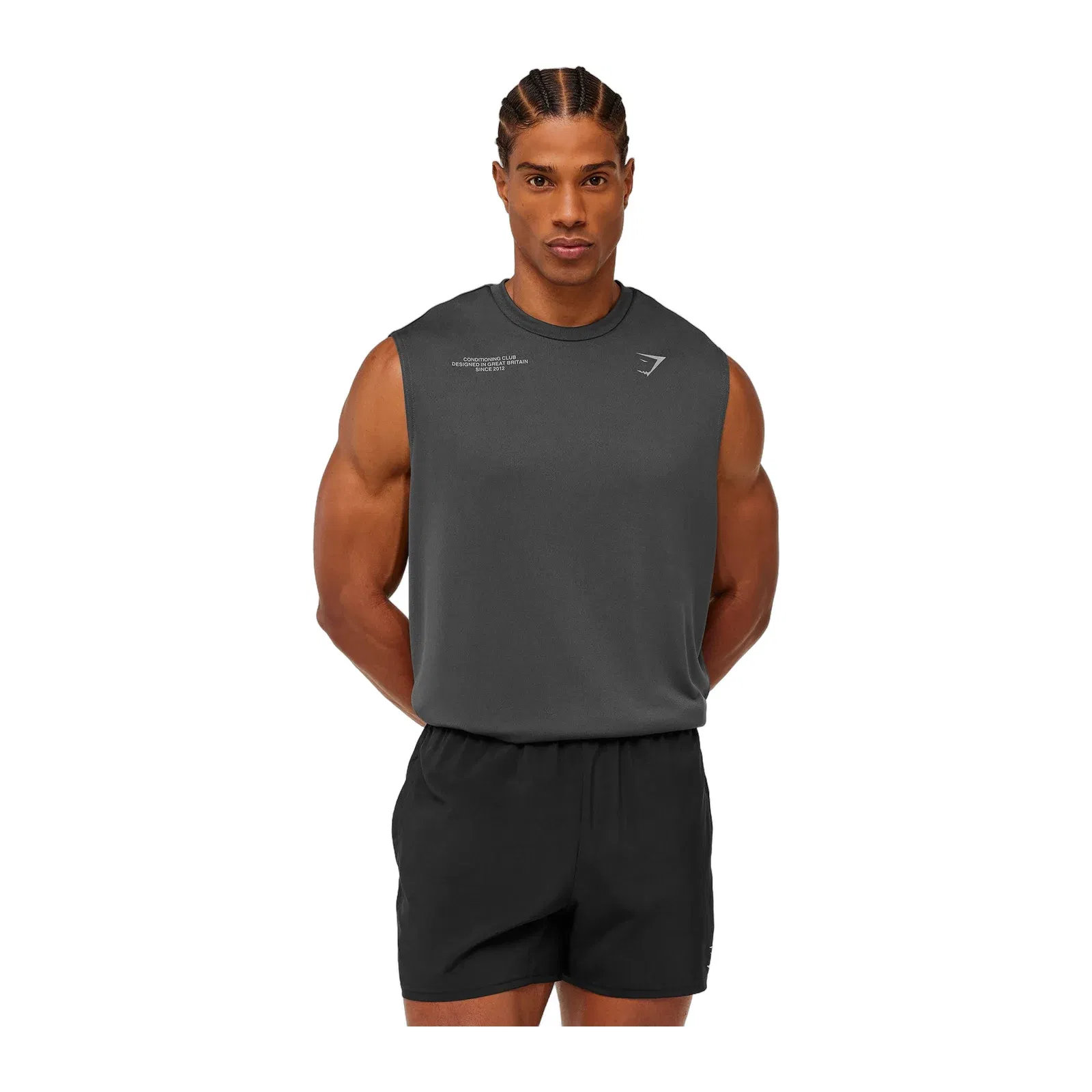 Gymshark Conditioning Club Tank - GS Onyx Grey/GS Smokey Grey