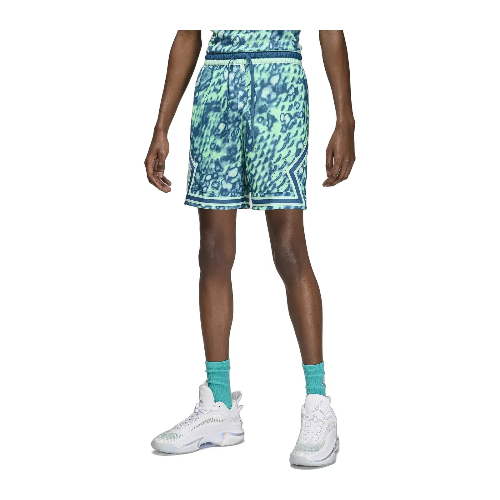 Jordan DIAMOND SHORTS { MINT FOAM/BLACK