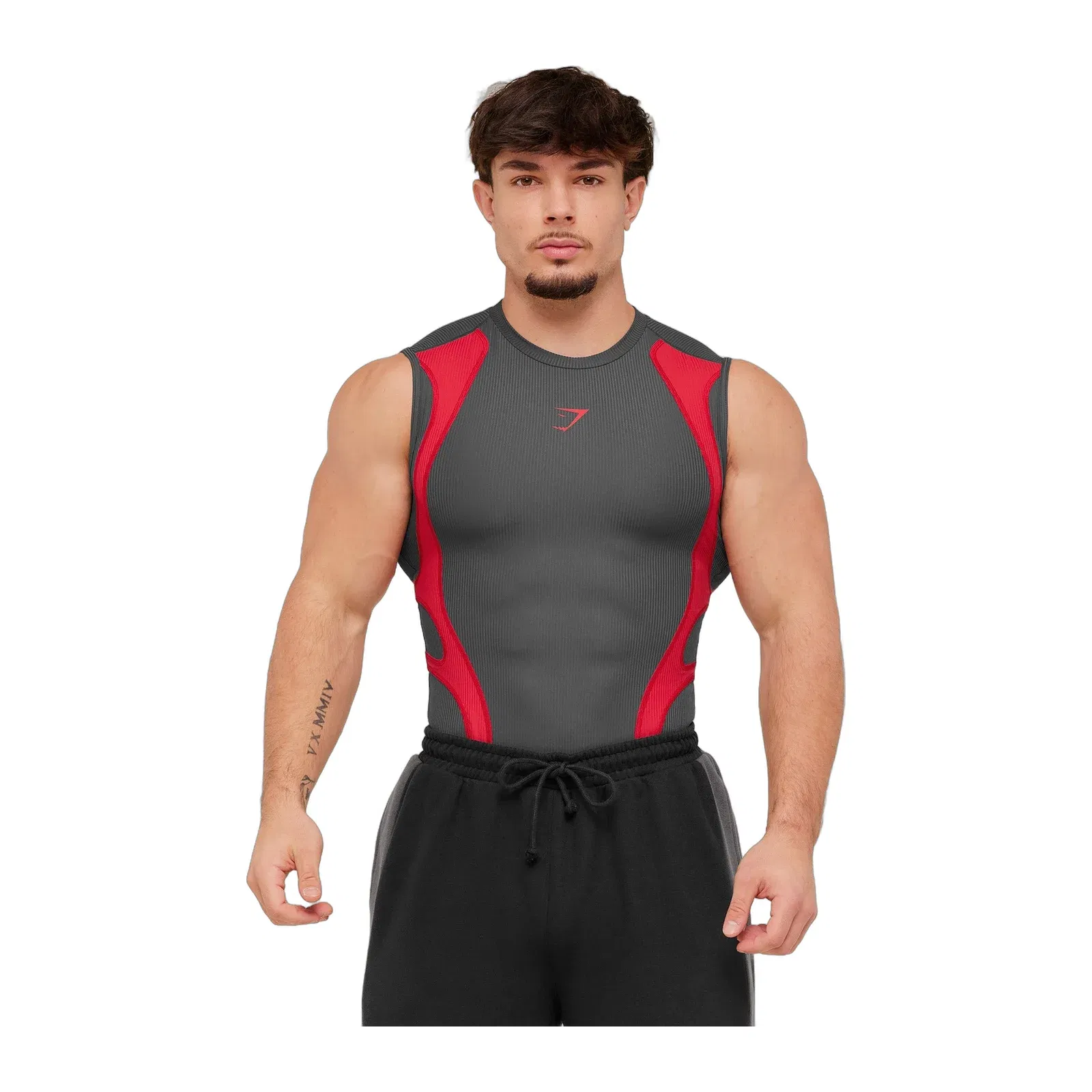 Gymshark Gymshark X Carlos Belcast Tank Baselayer Onyx Grey