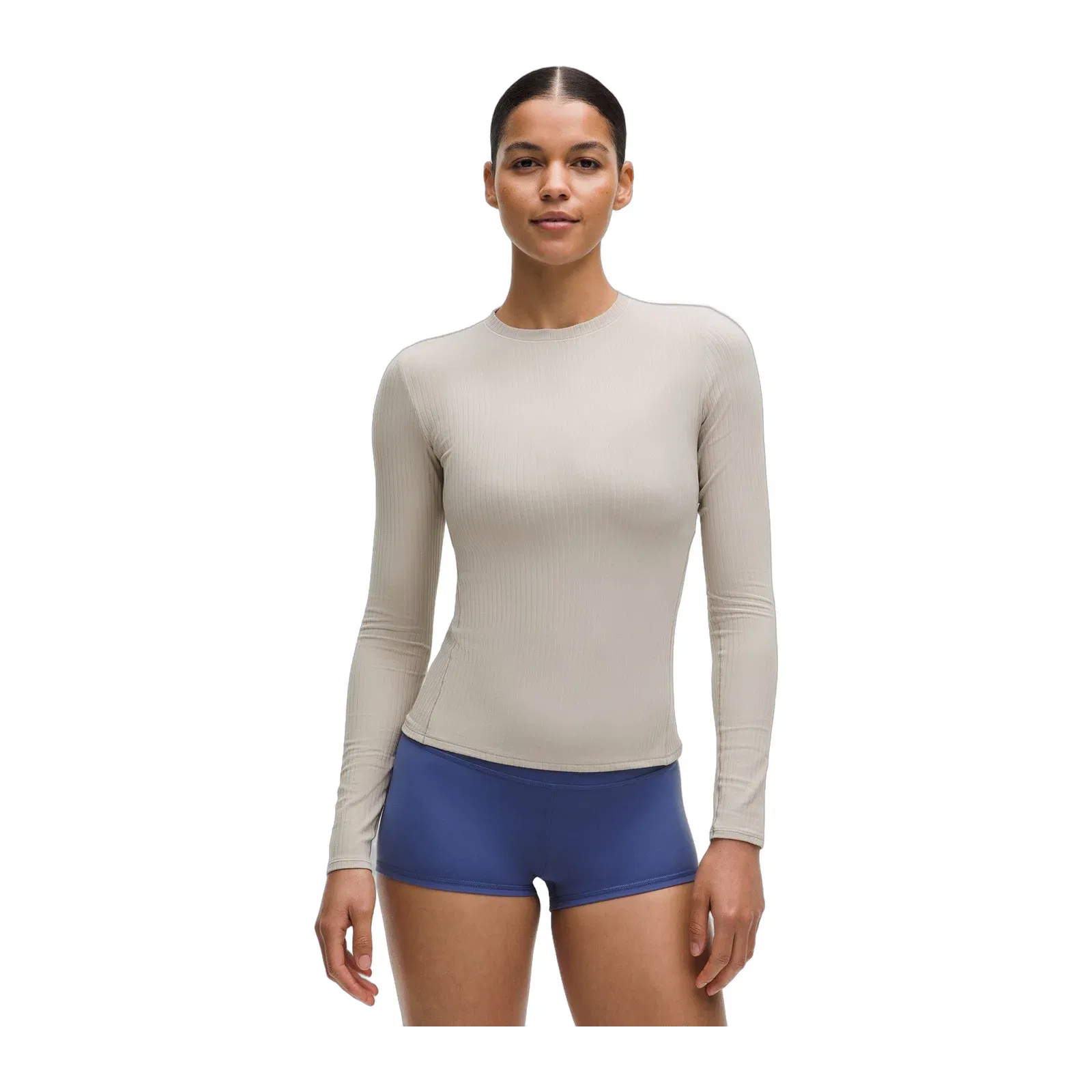 Lululemon Women's Wundermost Ultra-Soft Ribbed Nulu Crewneck Long-Sleeve Shirt
