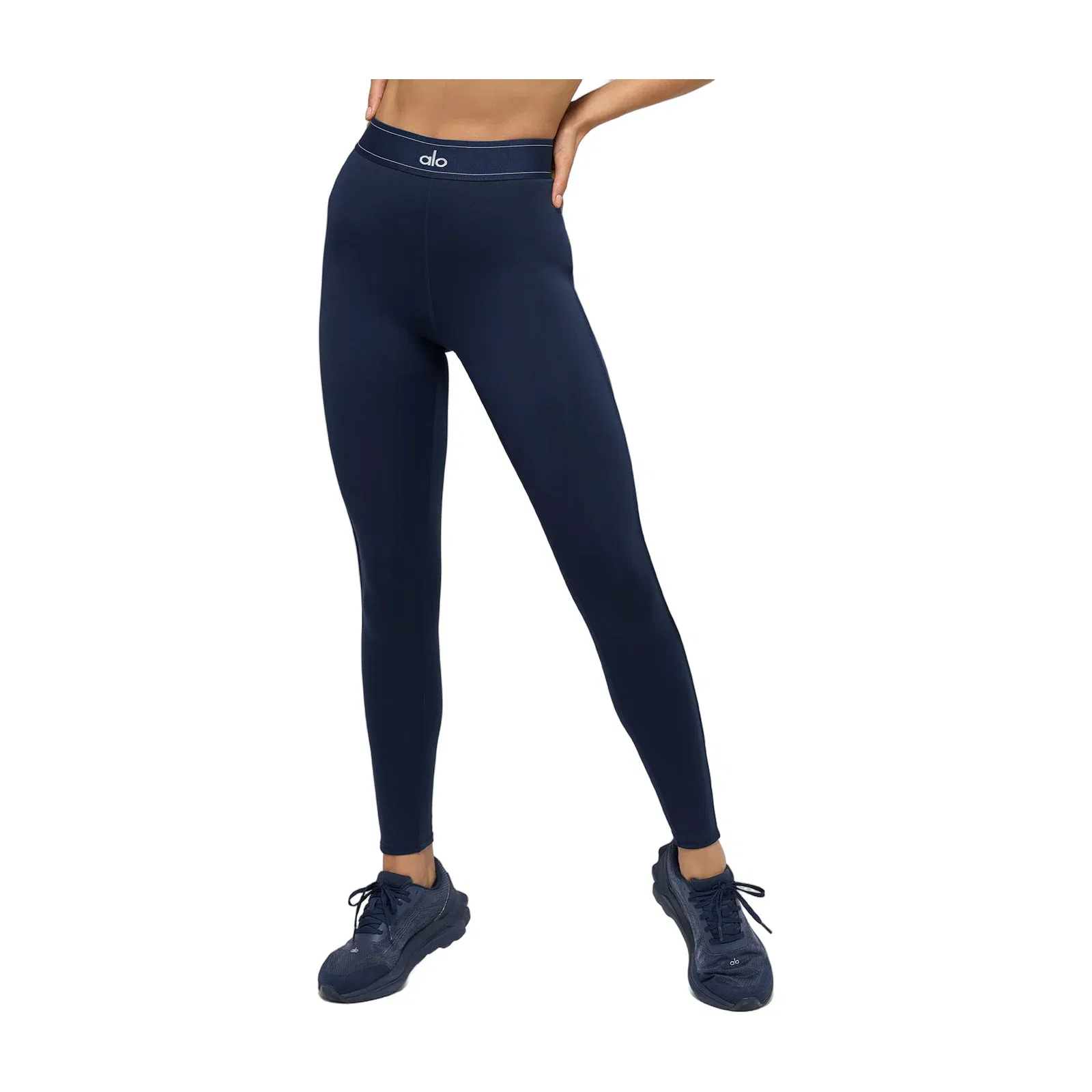 Alo Yoga Airlift High-Waist Suit Up Legging - Navy/Navy
