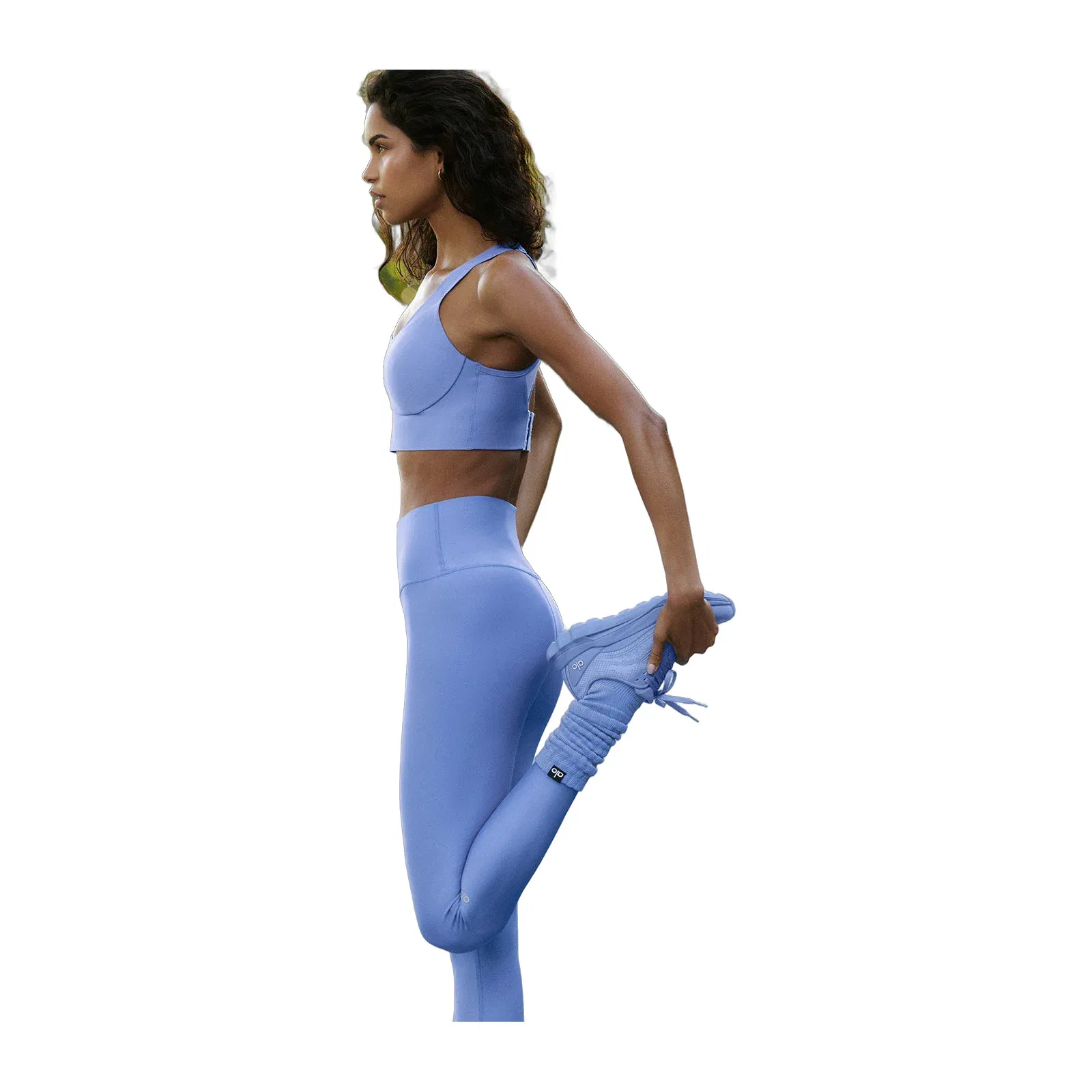 Alo Yoga High-Waist Airlift Legging - Crystal Clear Blue