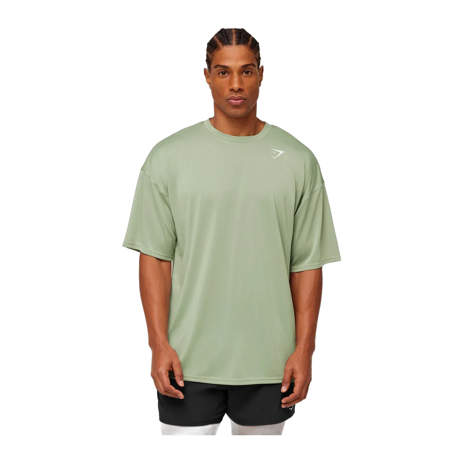 Gymshark Arrival Oversized T-Shirt - GS Haze Green