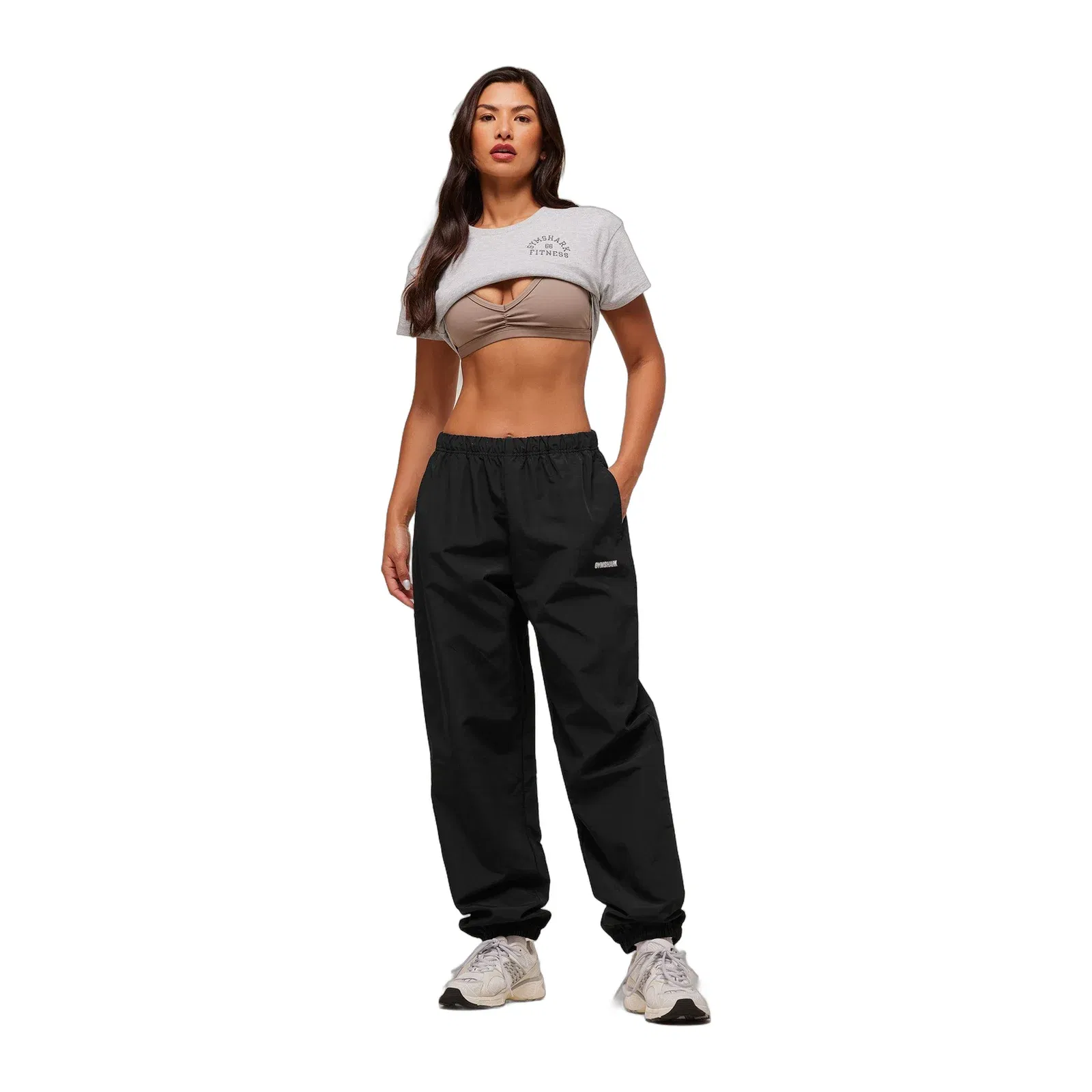 Gymshark Woven Track Pant - Black
