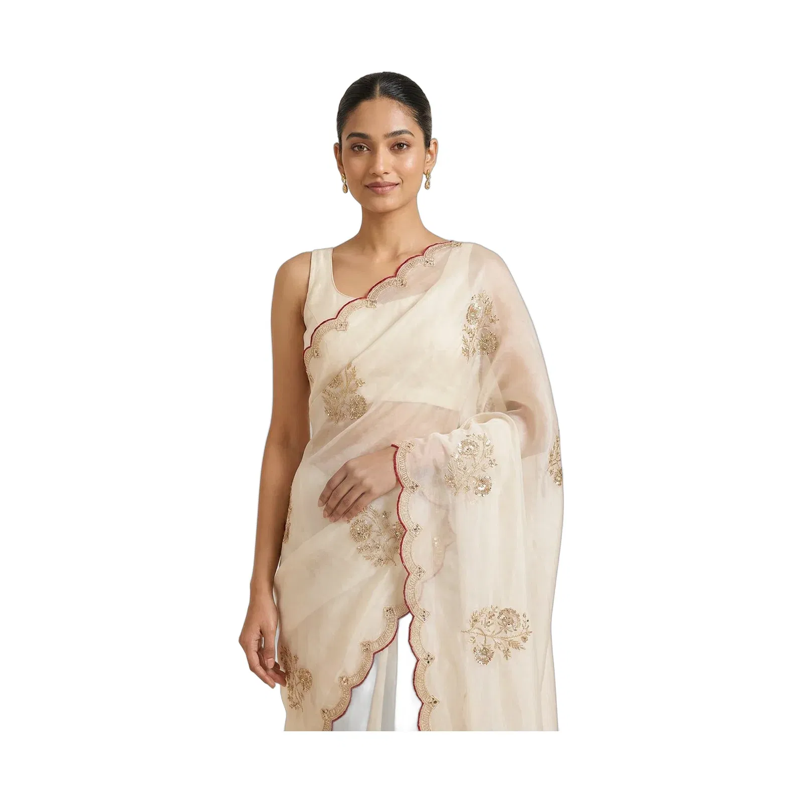 Royal Neelam Banarasi Silk Saree With Silver Zari Border