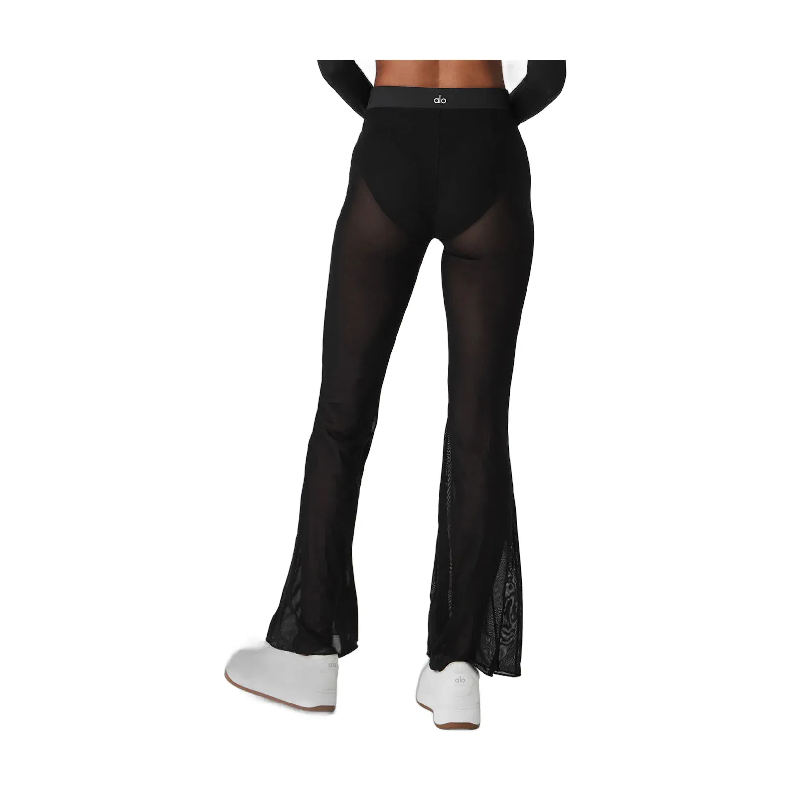 Alo Yoga Mesh High-Waist Flicker Pant