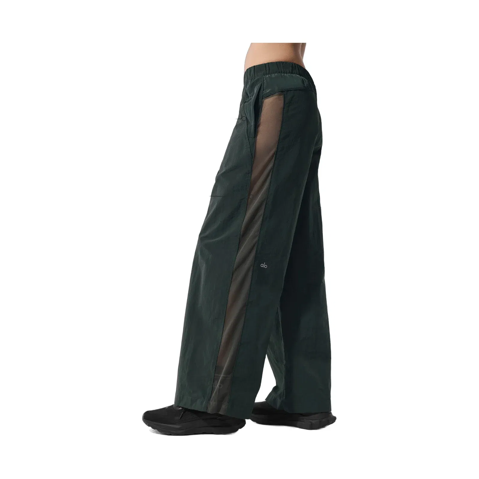 Alo Yoga High-Waist Origin Wide Leg Track Pant