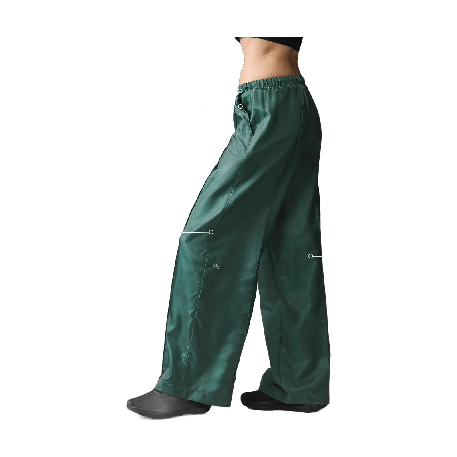 Alo Yoga Afterglow Wide Leg Track Pant