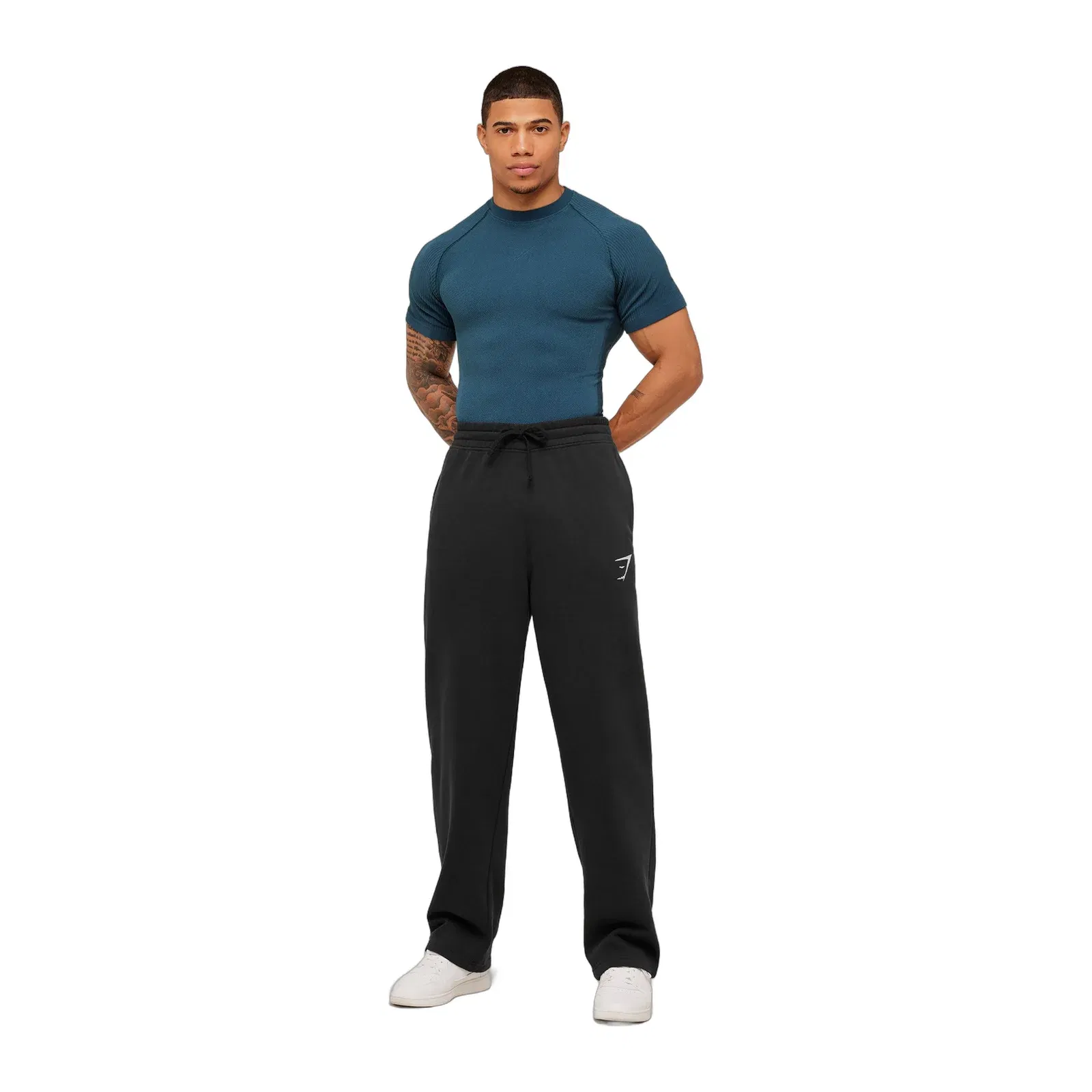 Gymshark Physique T-Shirt - GS Stealth Blue/GS Deep Petrol Blue