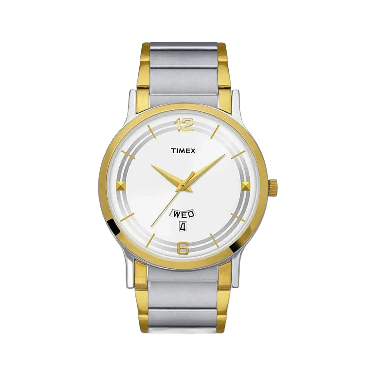 Timex Trendline Men Quartz Dial Analog Stainless Steel Watch Tw000R424