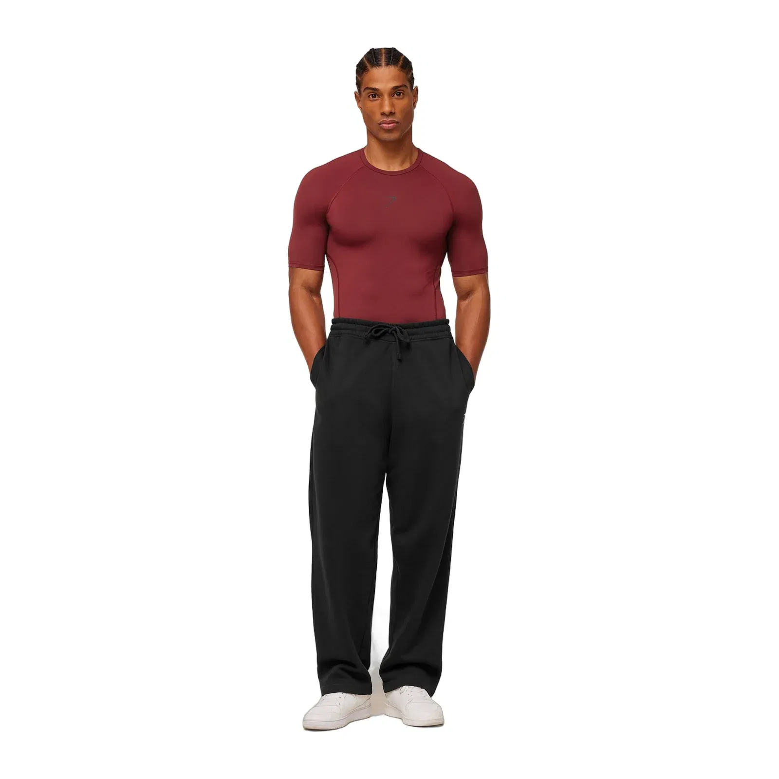 Gymshark Element Baselayer T-Shirt - Sets Red