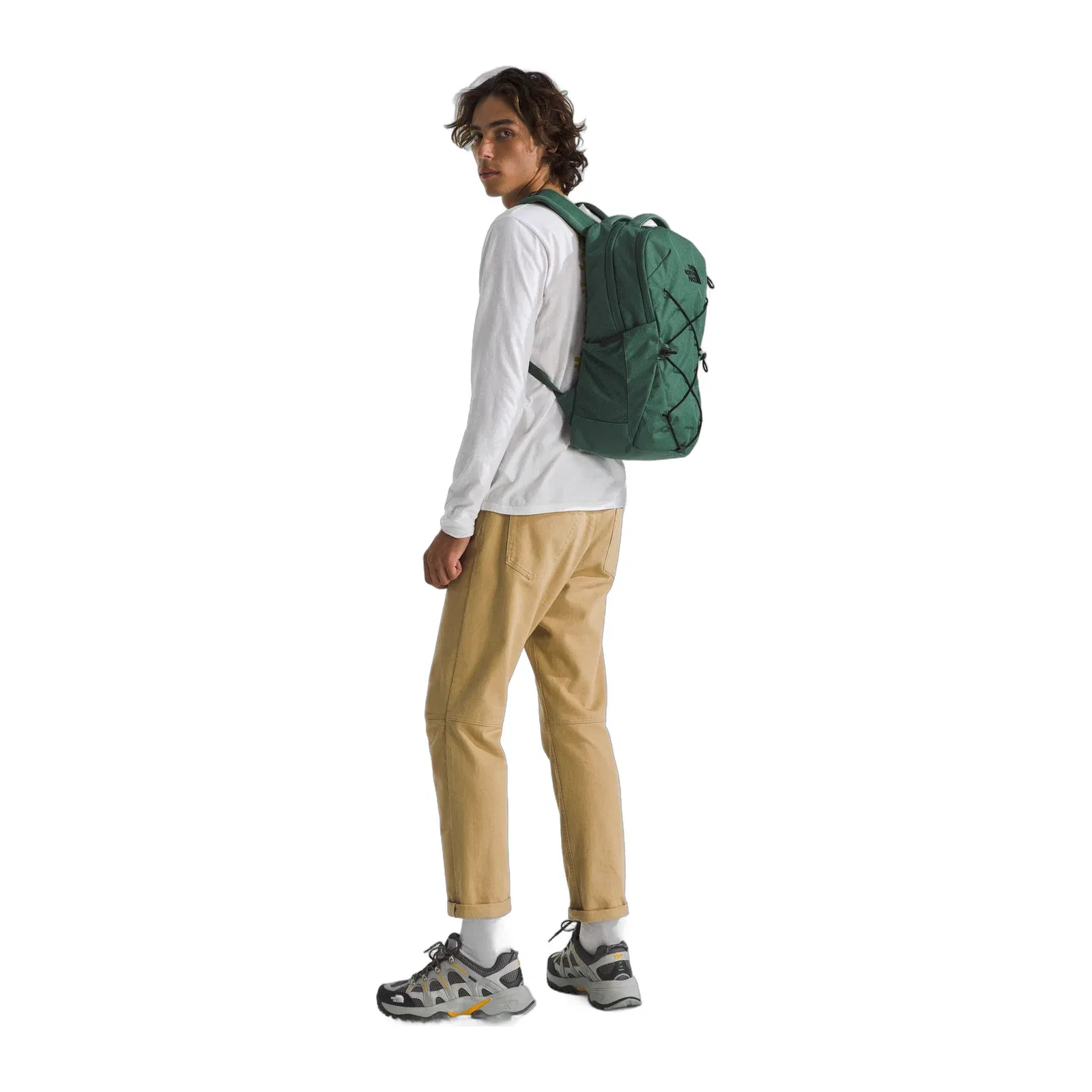 The North Face Jester Backpack Duck Green Dark Heather