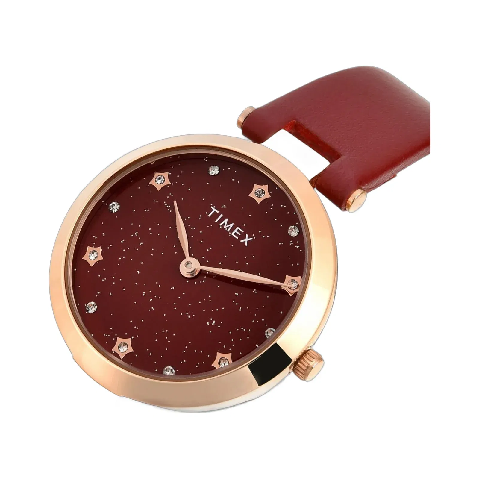 Timex Trendline Women Quartz Dial Analog Leather Watch Twel19205