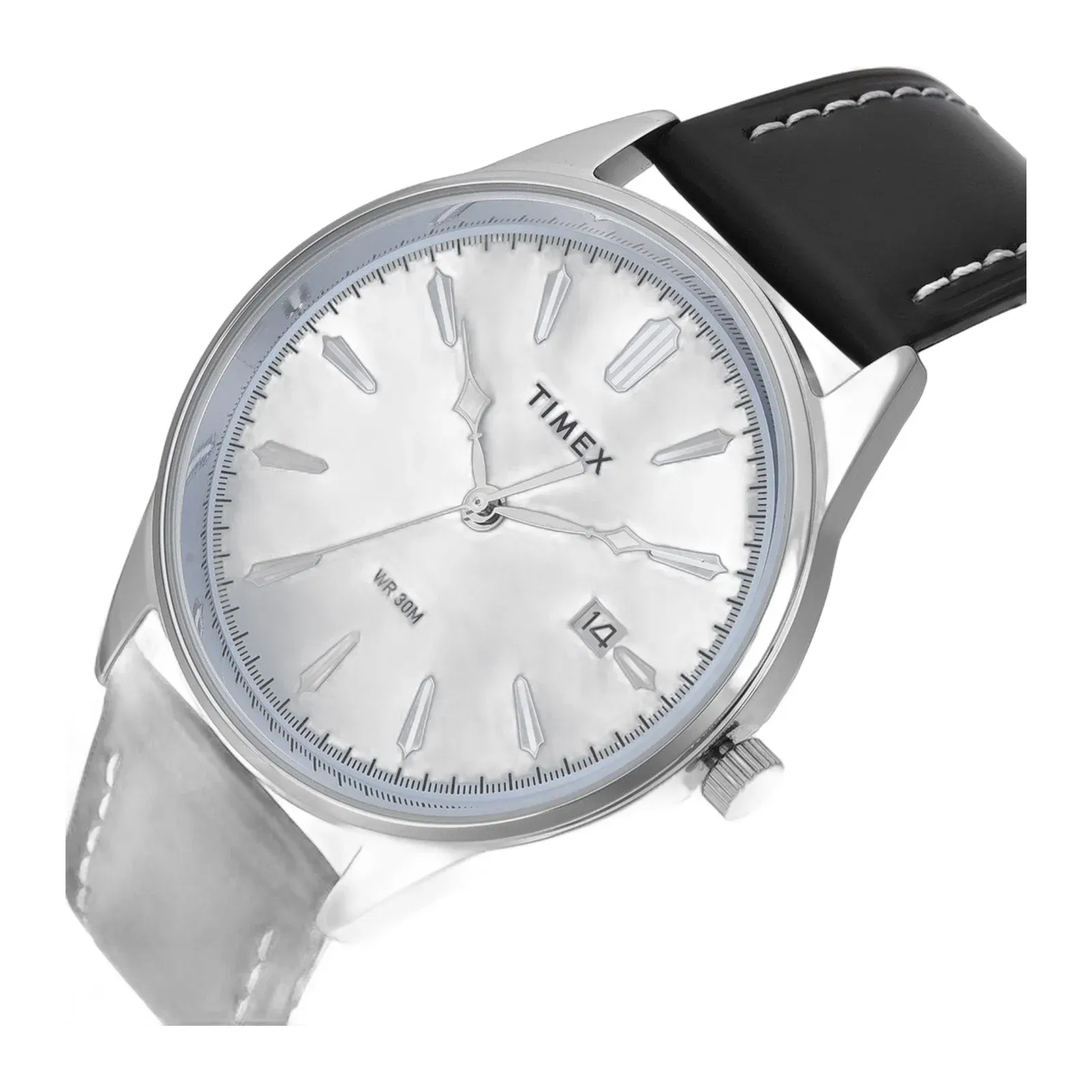 Timex Trendline Men Quartz Dial Analog Leather Watch Twtg12600