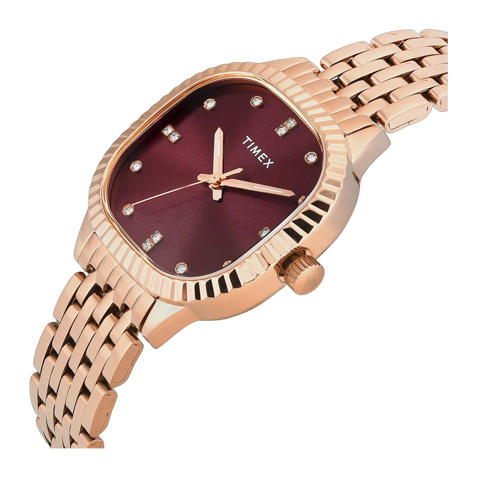 Timex Trendline Women Quartz Dial Analog Stainless Steel Watch Twel27300