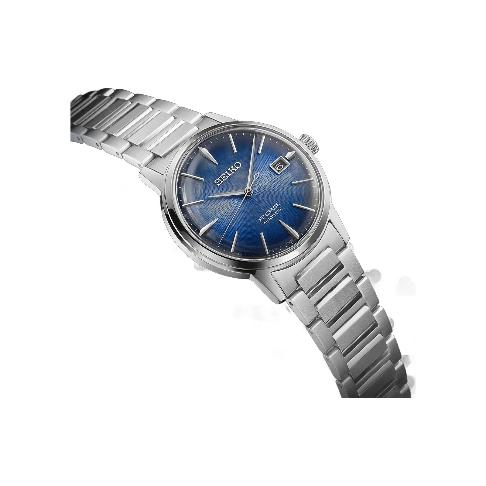 Seiko Presage Cocktail Time The Aviation - Blue - SRPJ13J1
