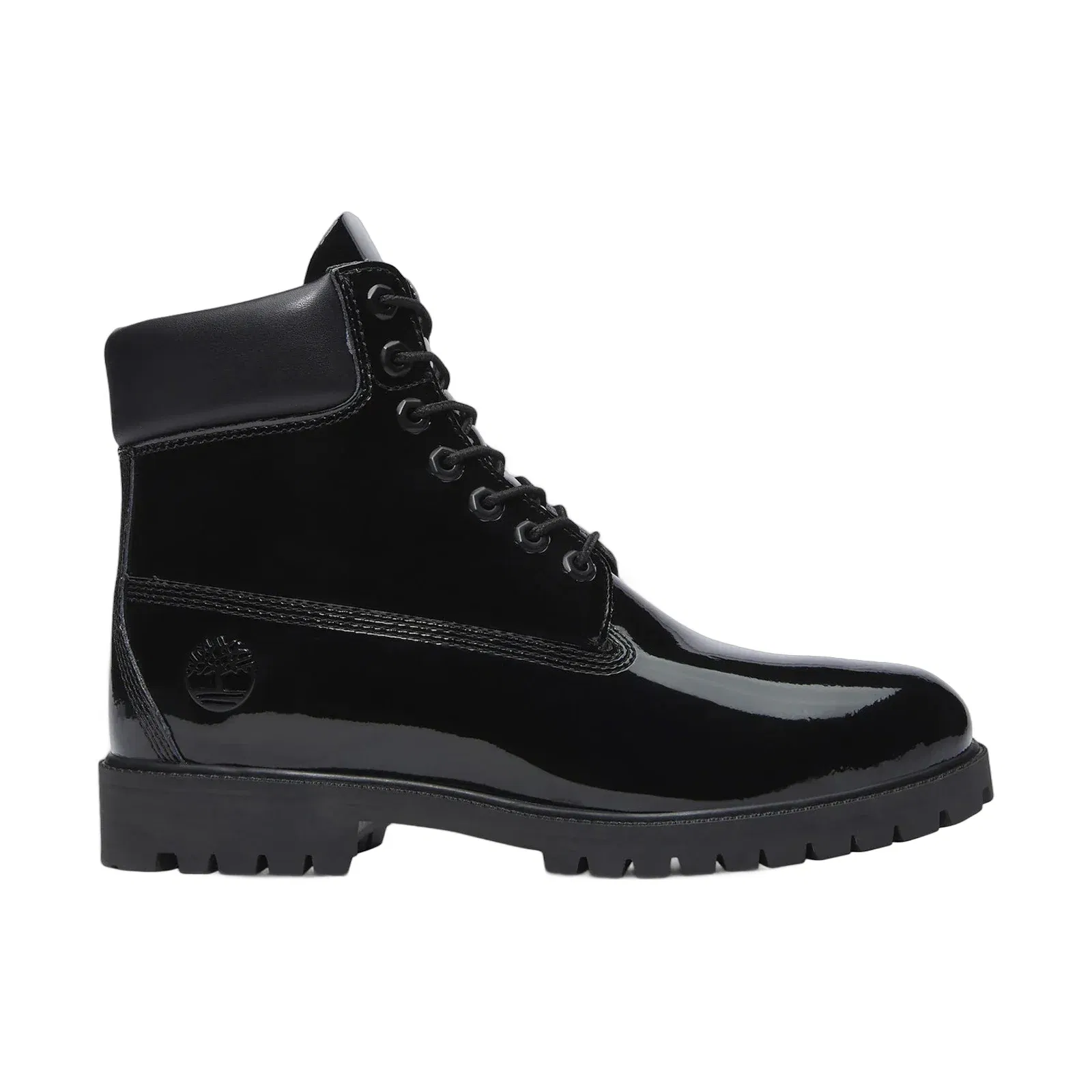 Timberland 6 Premium Waterproof Patent Boots Black
