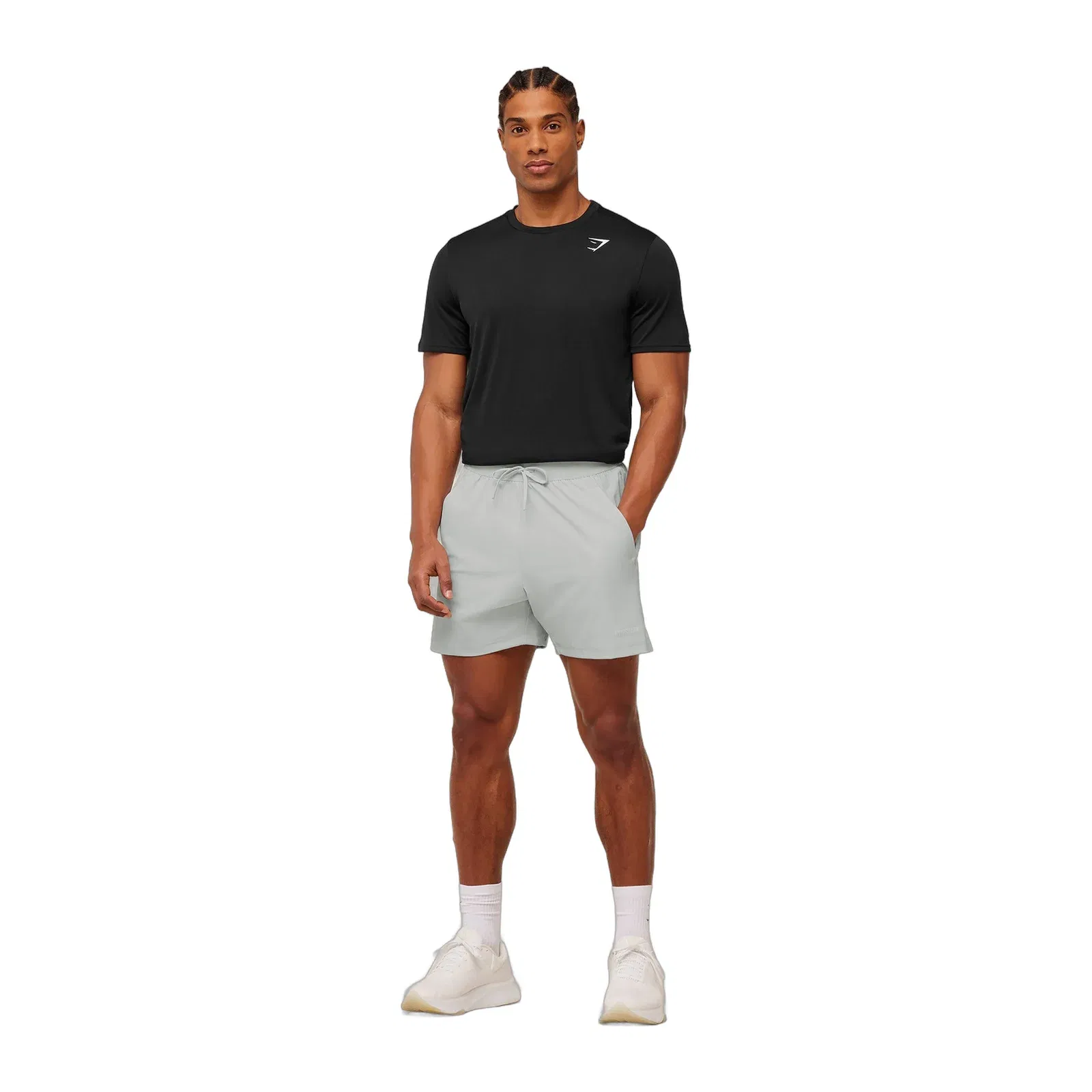 Gymshark Active Rest 6" Shorts - Light Grey