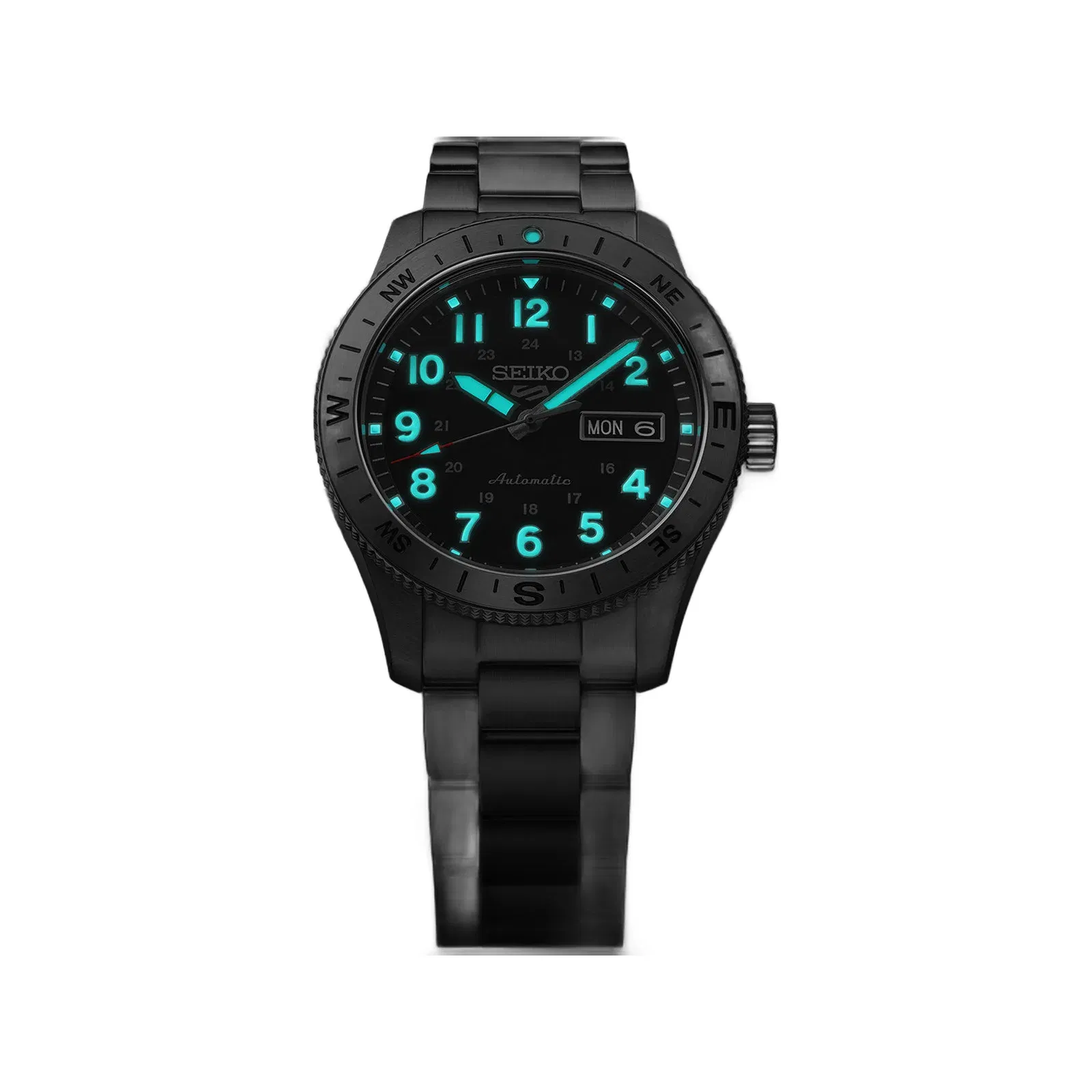 Seiko 5 Sports Field Watch - Black - HDB006K1