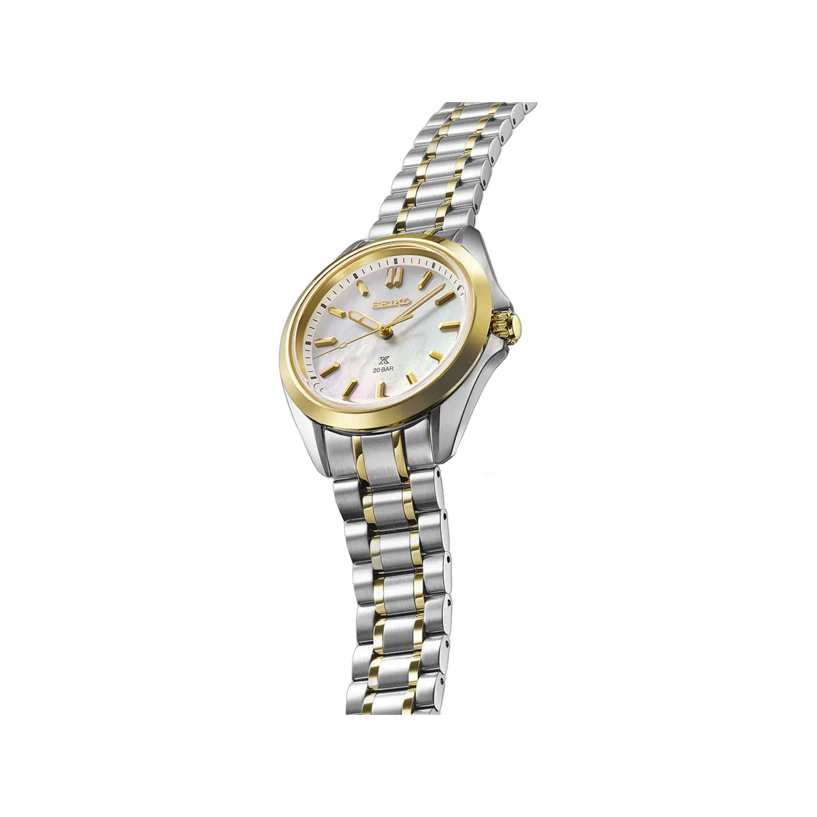 Seiko Prospex Ladies Marine Sports In Two-Tone - White - SUR608J1