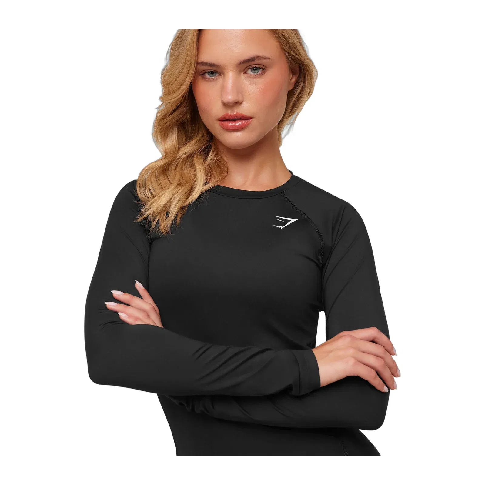 Women's Gymshark Training Baselayer Long Sleeve Top Black