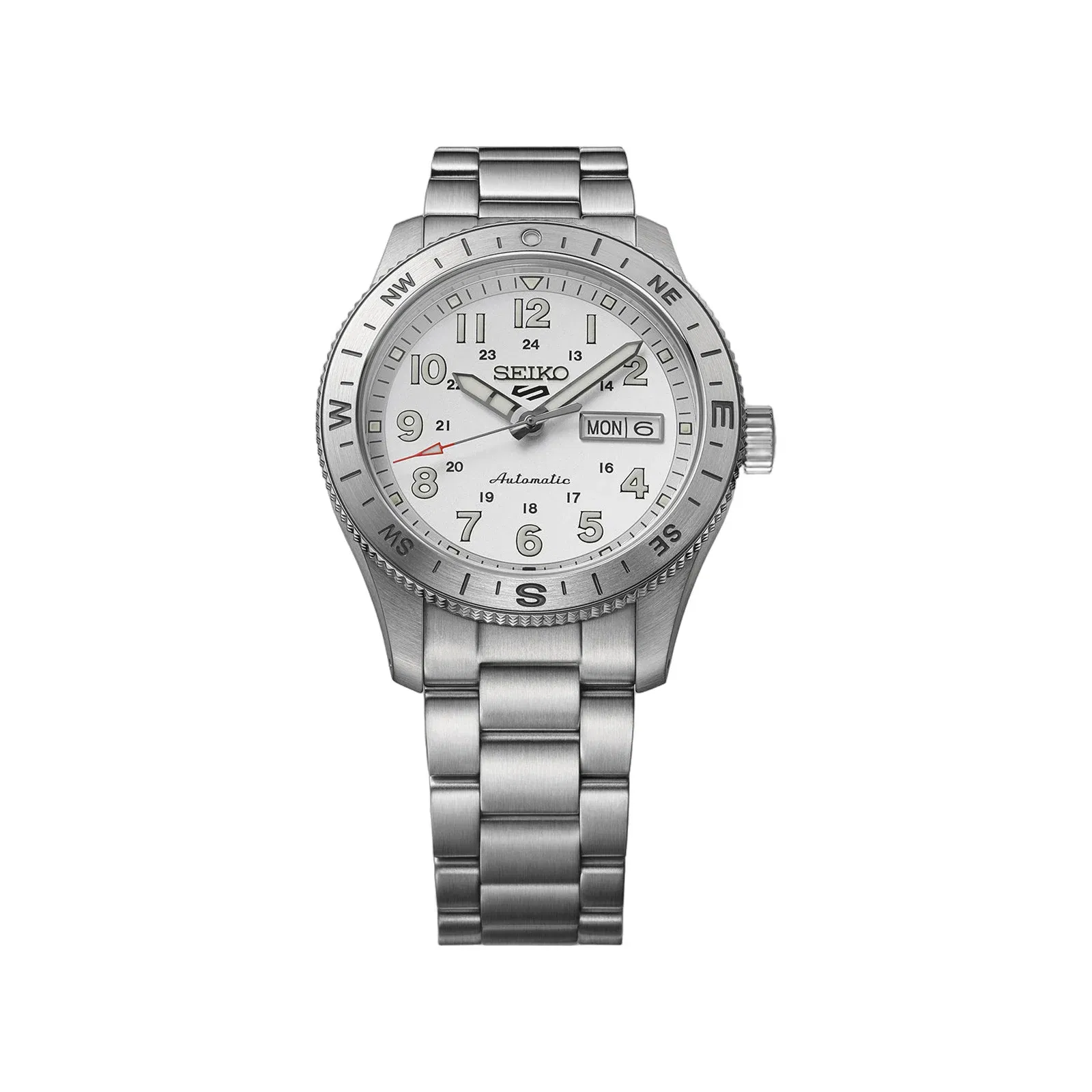 Seiko 5 Sports Field Watch - Silver - HDB007K1