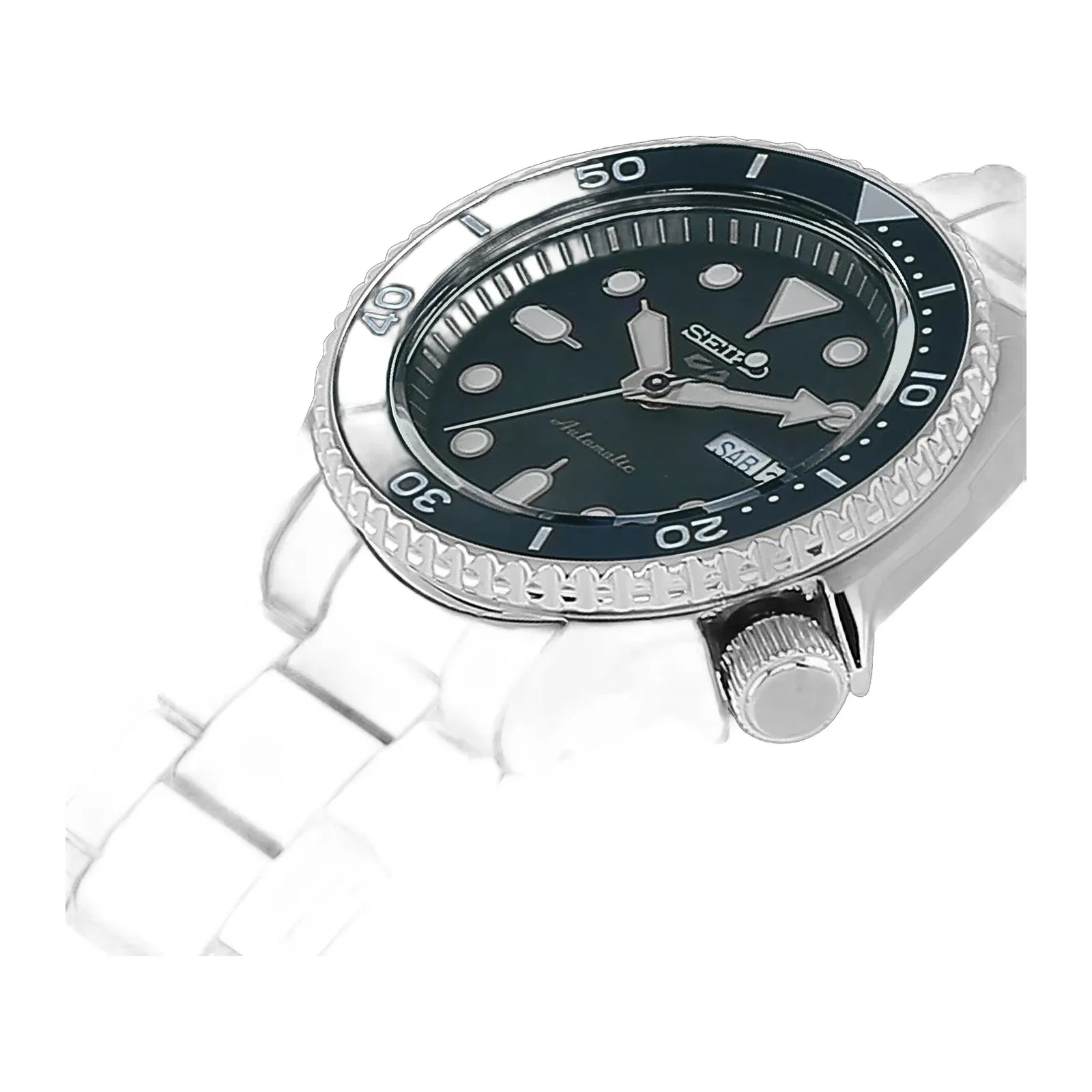 Seiko 5 Sports Automatic Watch - Green - SRPD63K1