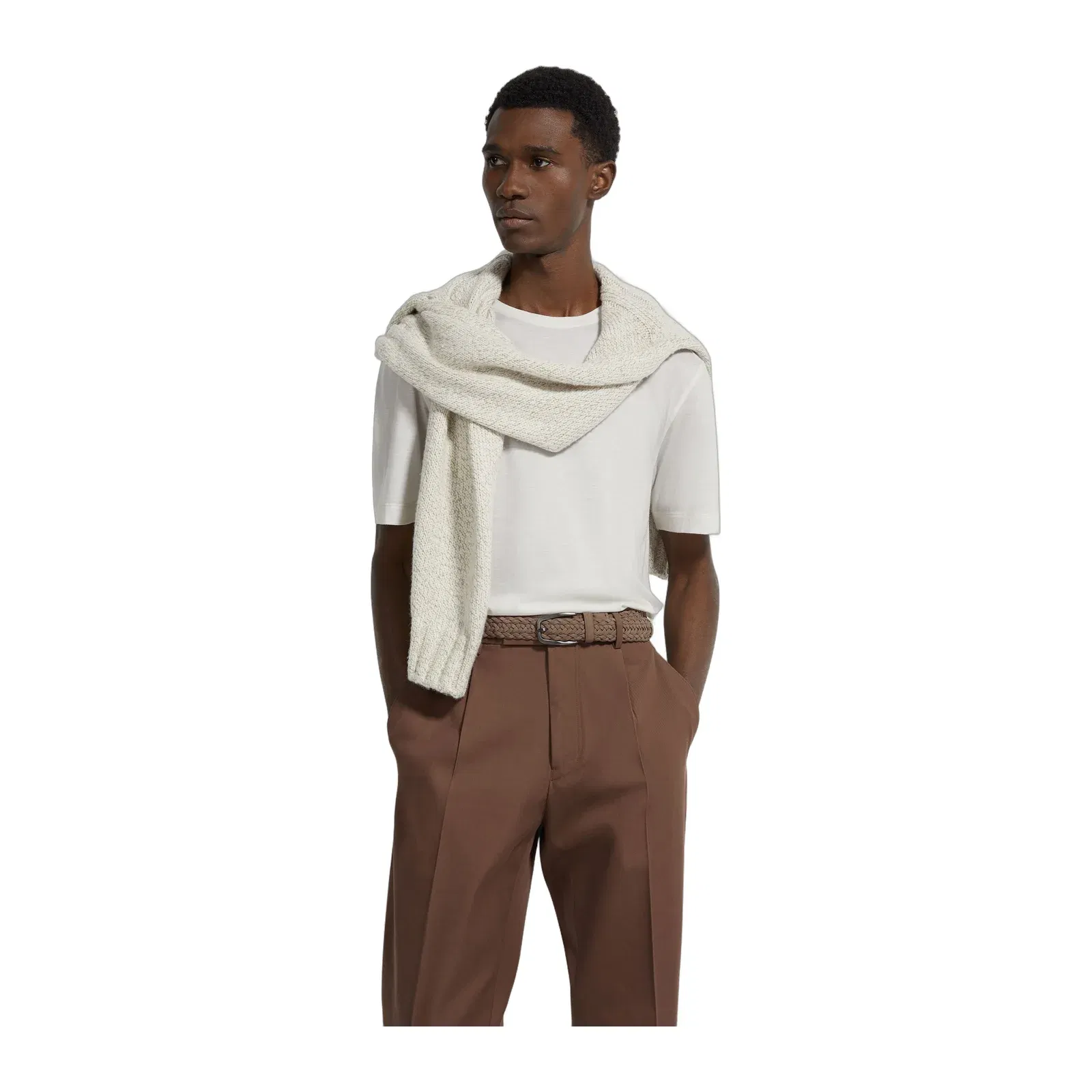 Zegna White Vellus Aureum T-Shirt