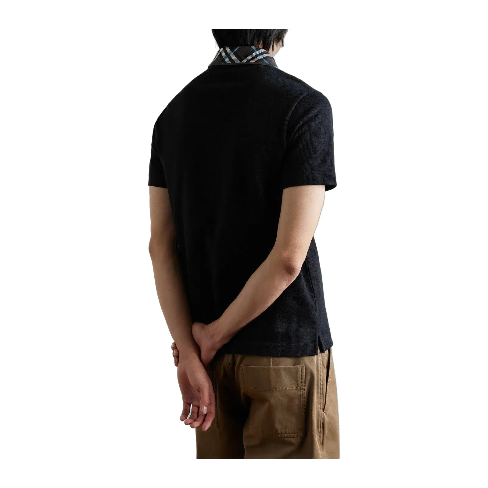 Burberry - Slim-Fit Cotton-Piqué Polo Shirt - Black