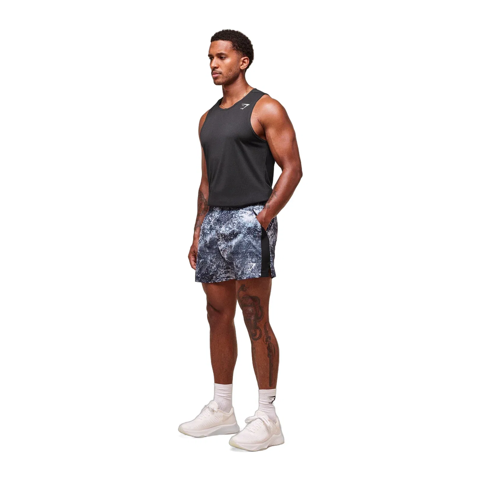 Gymshark Sport 5" Shorts - Smoke Blue/Black