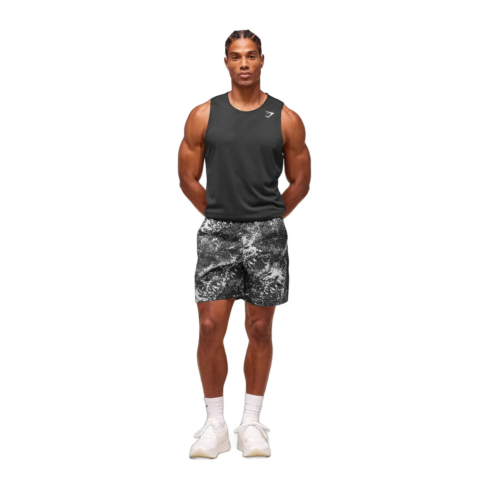 Gymshark Sport  7" Shorts - Metal Grey/Black