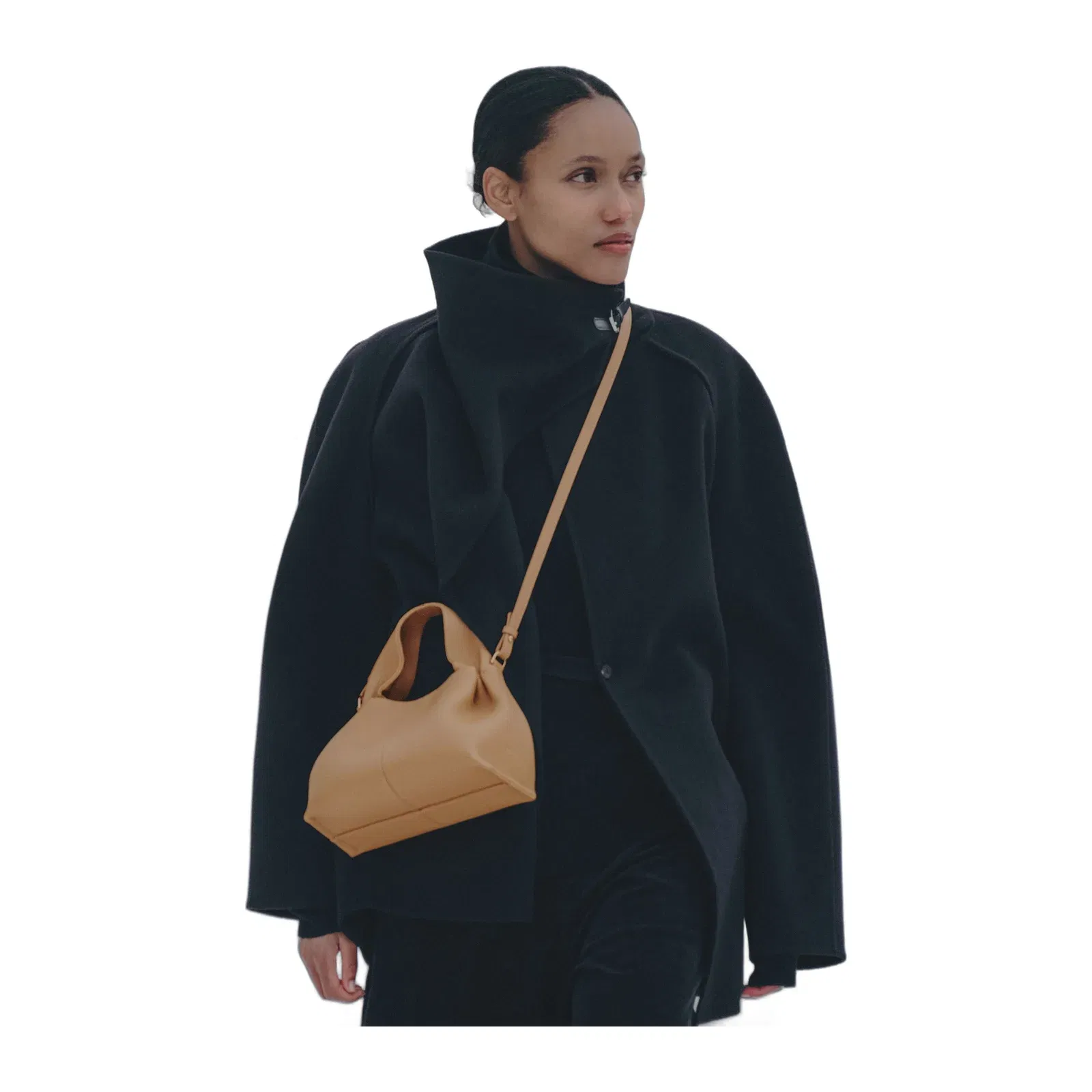 Polene Numero Neuf Mini Textured Ocher