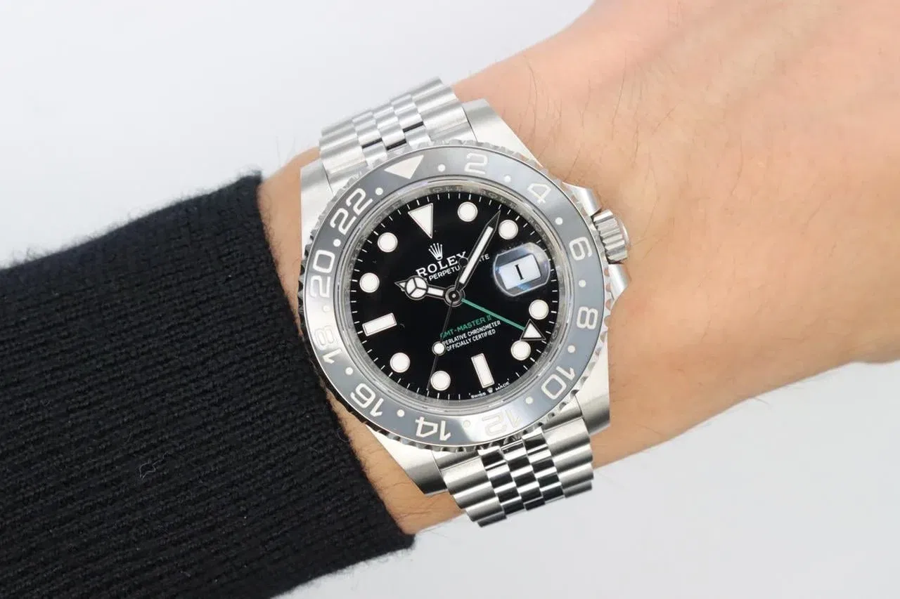 Rolex Gmt Master II 126710GRNR-0003 Oyster steel Bruce Wayne Jubilee Bracelet 40mm Men’s Watch