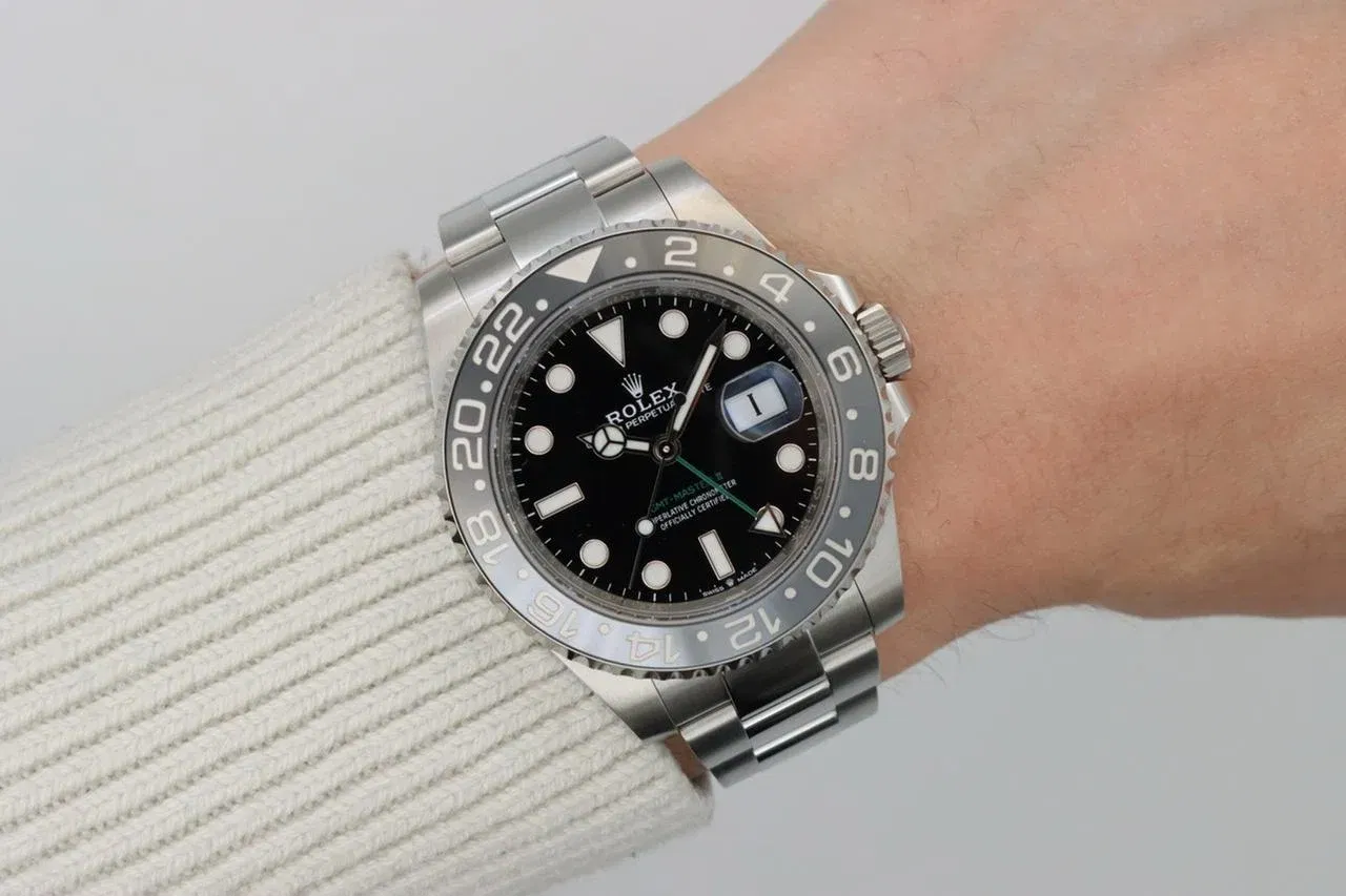 Rolex Gmt Master II 126710GRNR-0004 Oyster Steel Bruce Wayne Oyster Bracelet 40mm Men’s Watch