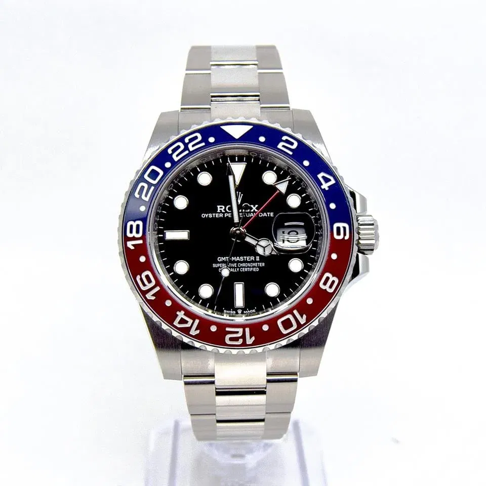 Rolex Gmt Master II 126710BLRO-0002 Pepsi 40mm Oystersteel Oyster Bracelet Men’s Watch