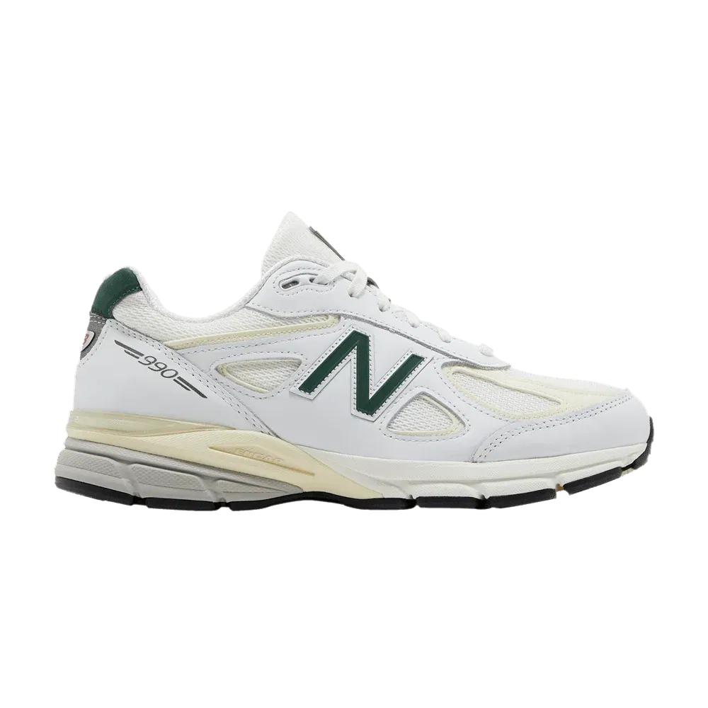 New Balance 990V4 Miusa White Green