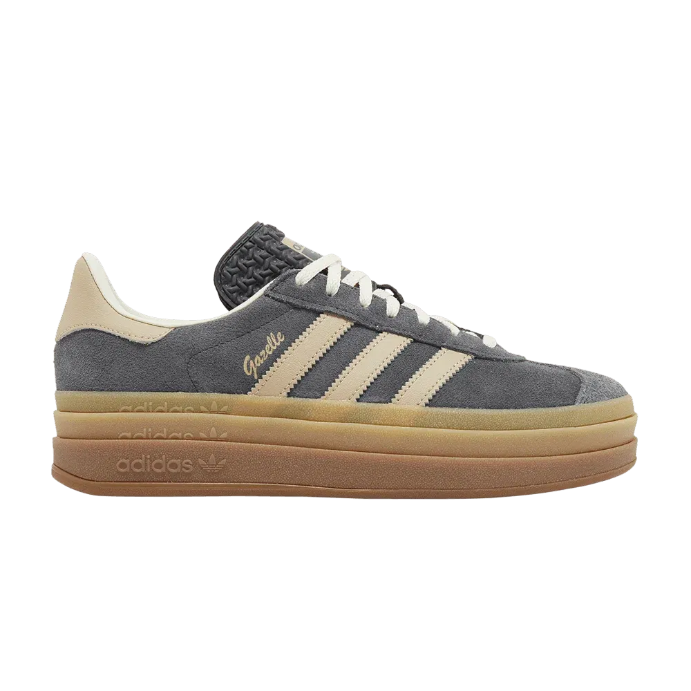 Adidas Wmns Gazelle Bold 'Grey Magic Beige Gum'