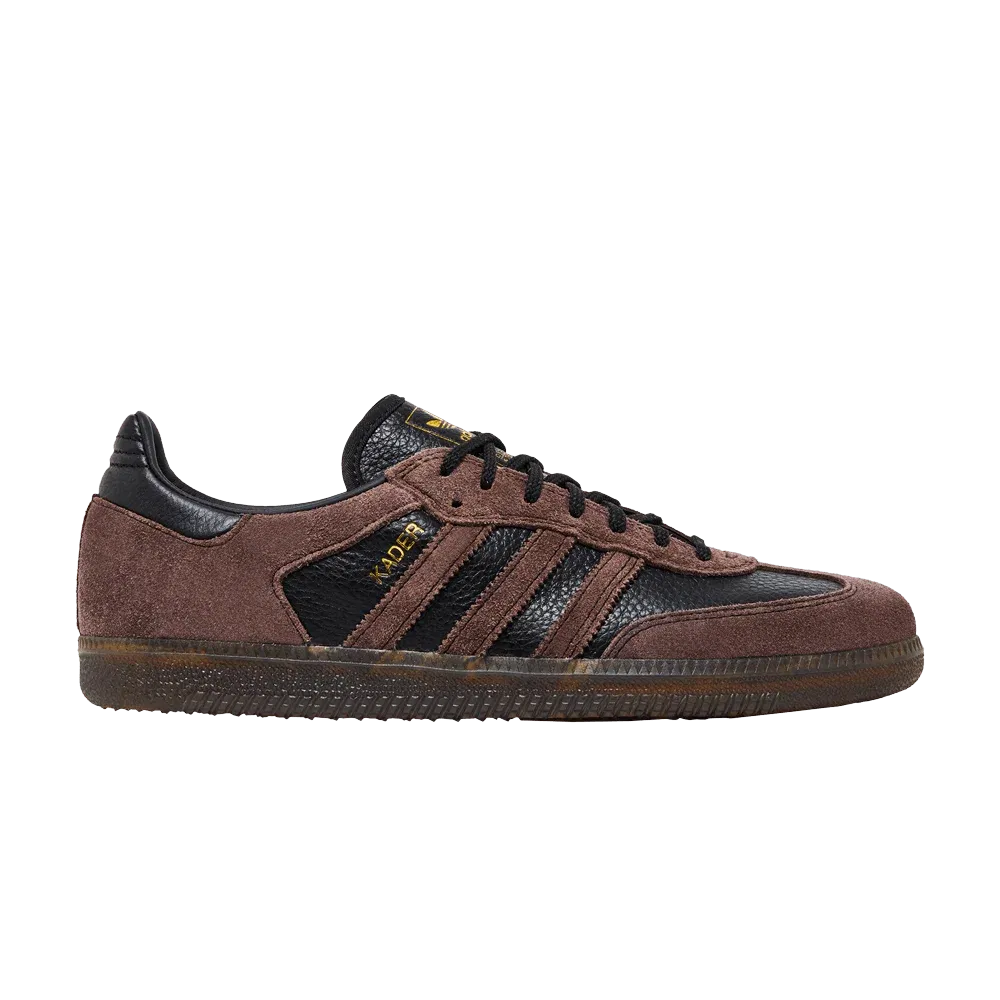 Kader Sylla x adidas Samba ADV Brown Gum