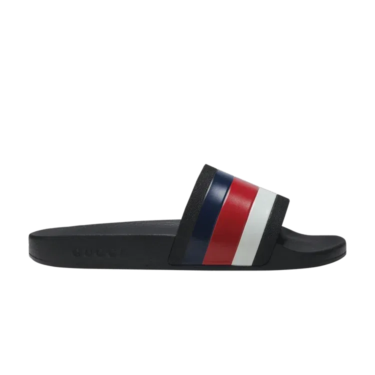 Gucci Pursuit '72 Slide Blue White Stripe