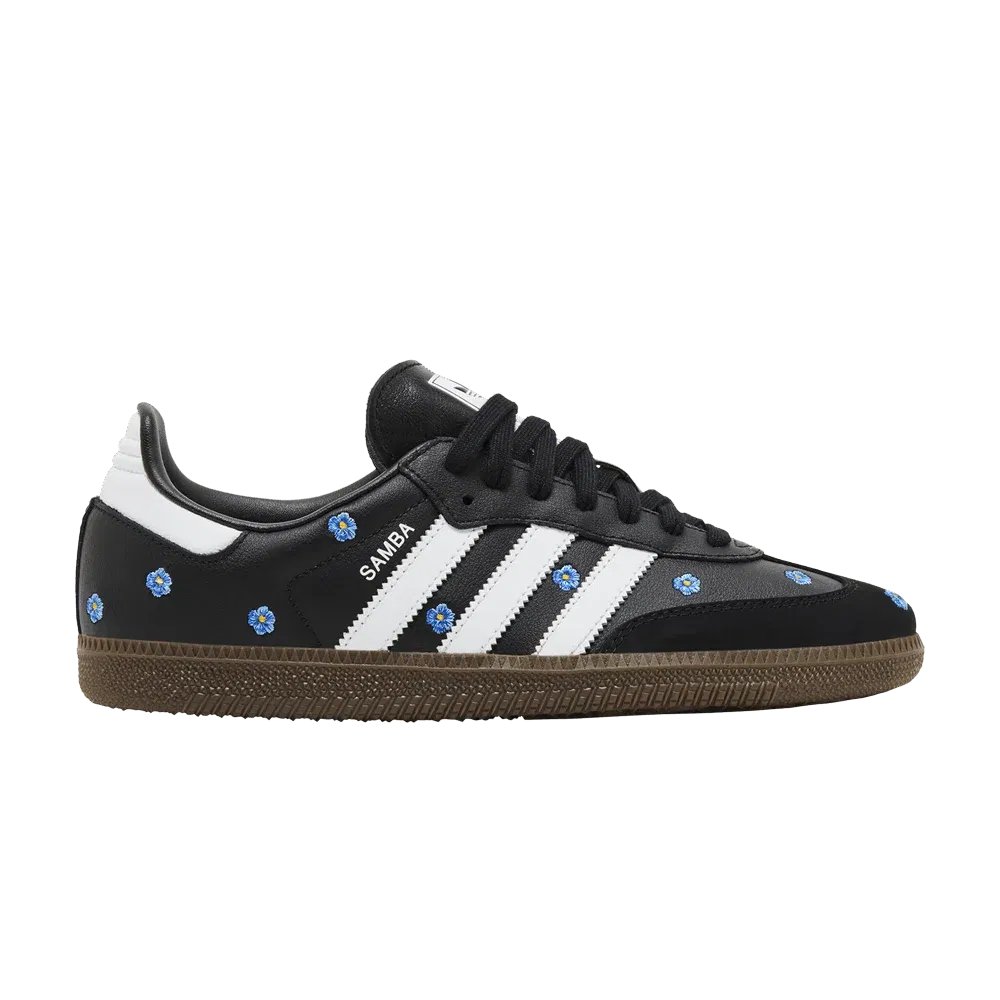 Adidas Wmns Samba OG 'Black Floral Embroidery'