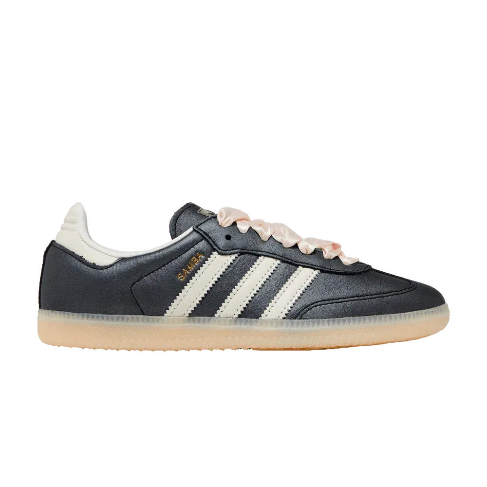Adidas Wmns Samba 'Black Wonder Quartz Ribbon Laces'