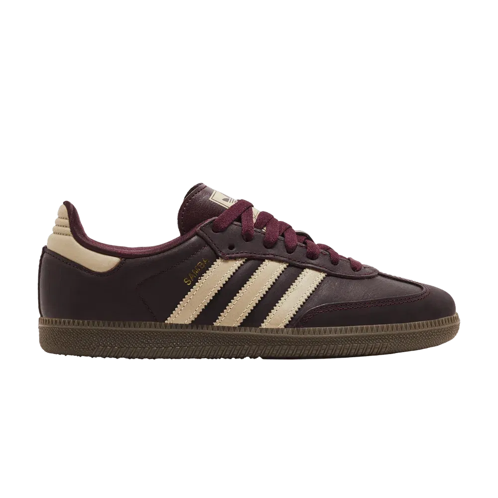 Adidas Wmns Samba OG 'Maroon Crystal Sand'