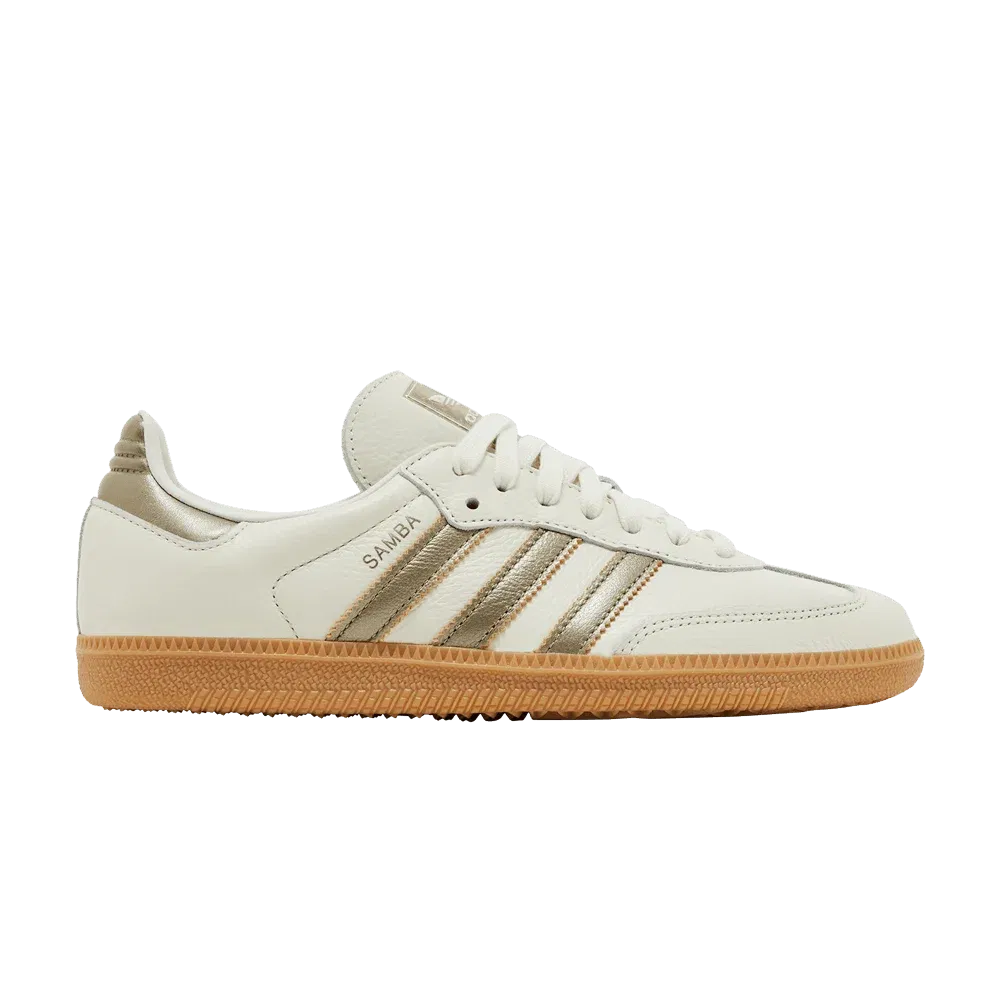 Wmns Samba OG 'Off White Wonder Gold Metallic'